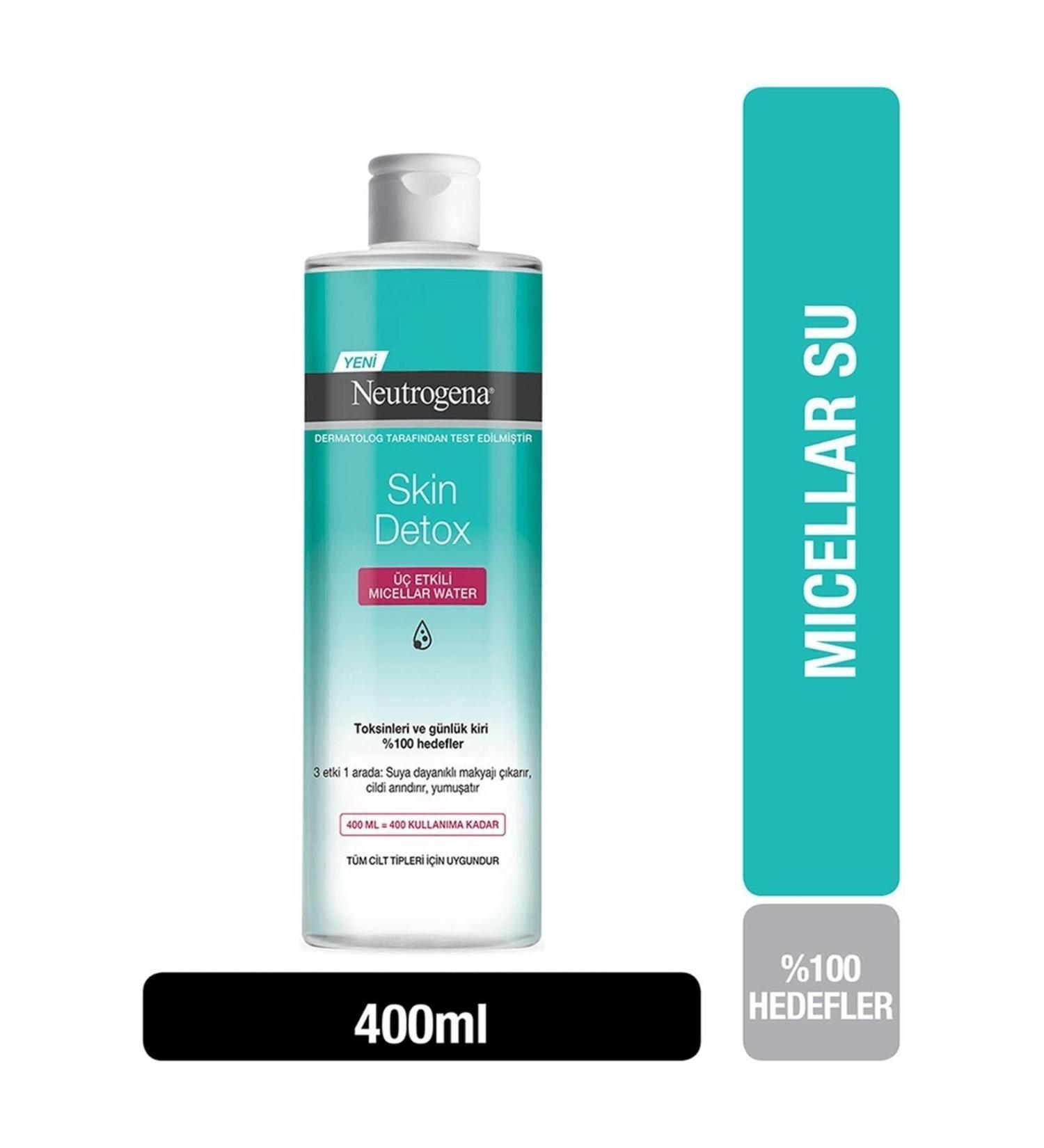 Neutrogena 400 ml Skin Detox Micellar Water