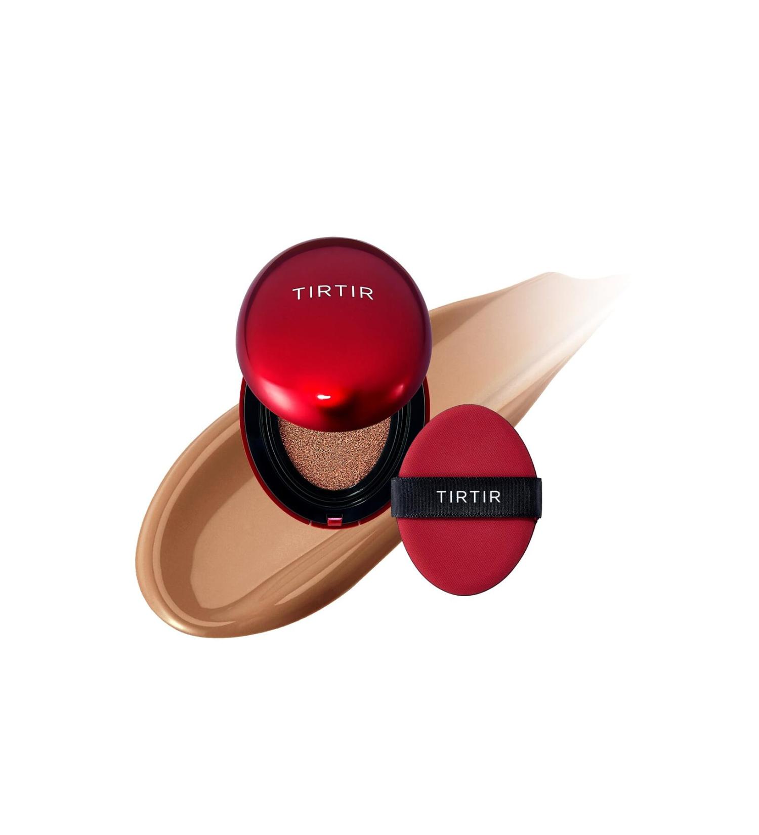 T r T r Tirtir Mask Fit Red Cushion Foundation 37C Almond 18gr Mimiskin - Buy Online on GoSupps.com