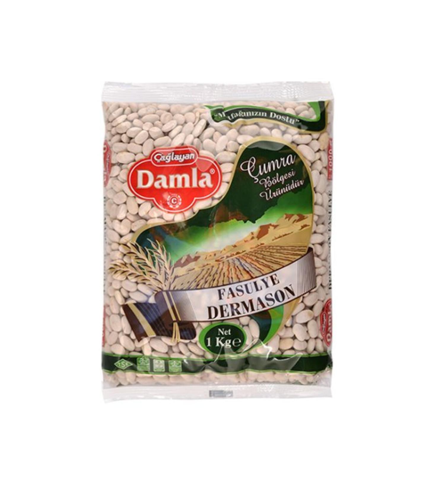 Damla Dermason Beans 1000 Gr. (LEGUMS)