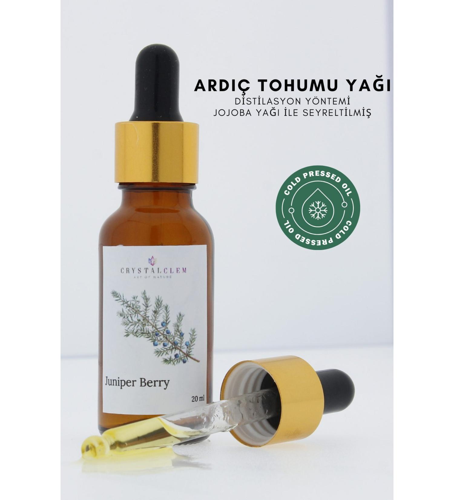 Crystalclem 0 Natural Organic Juniper Seed Oil 20 ml