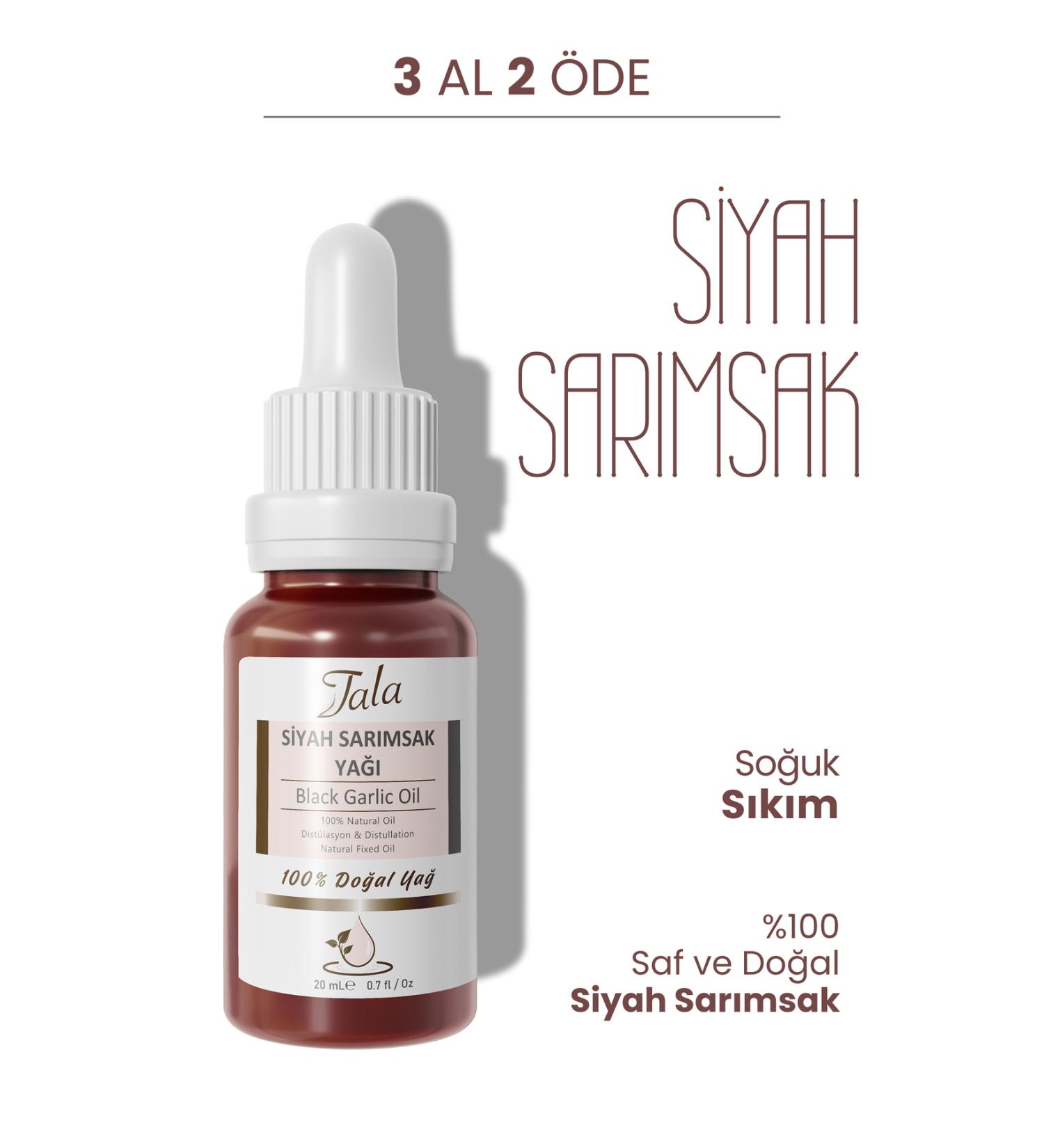 Tala Black Garlic Oil 0 Pure and Natural Cold Pressed 20 Ml - Buy Online on GoSupps.com