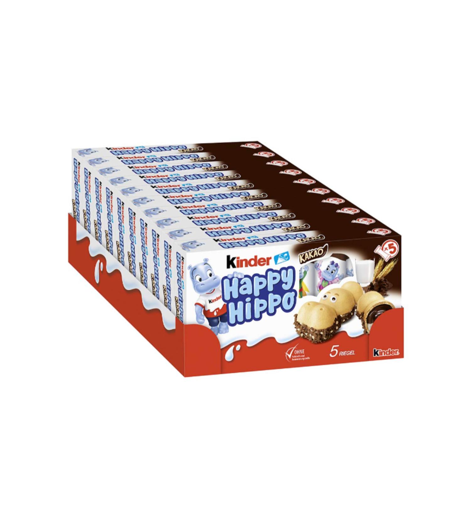 Kinder Happy Hippo 5 x 10 Pcs