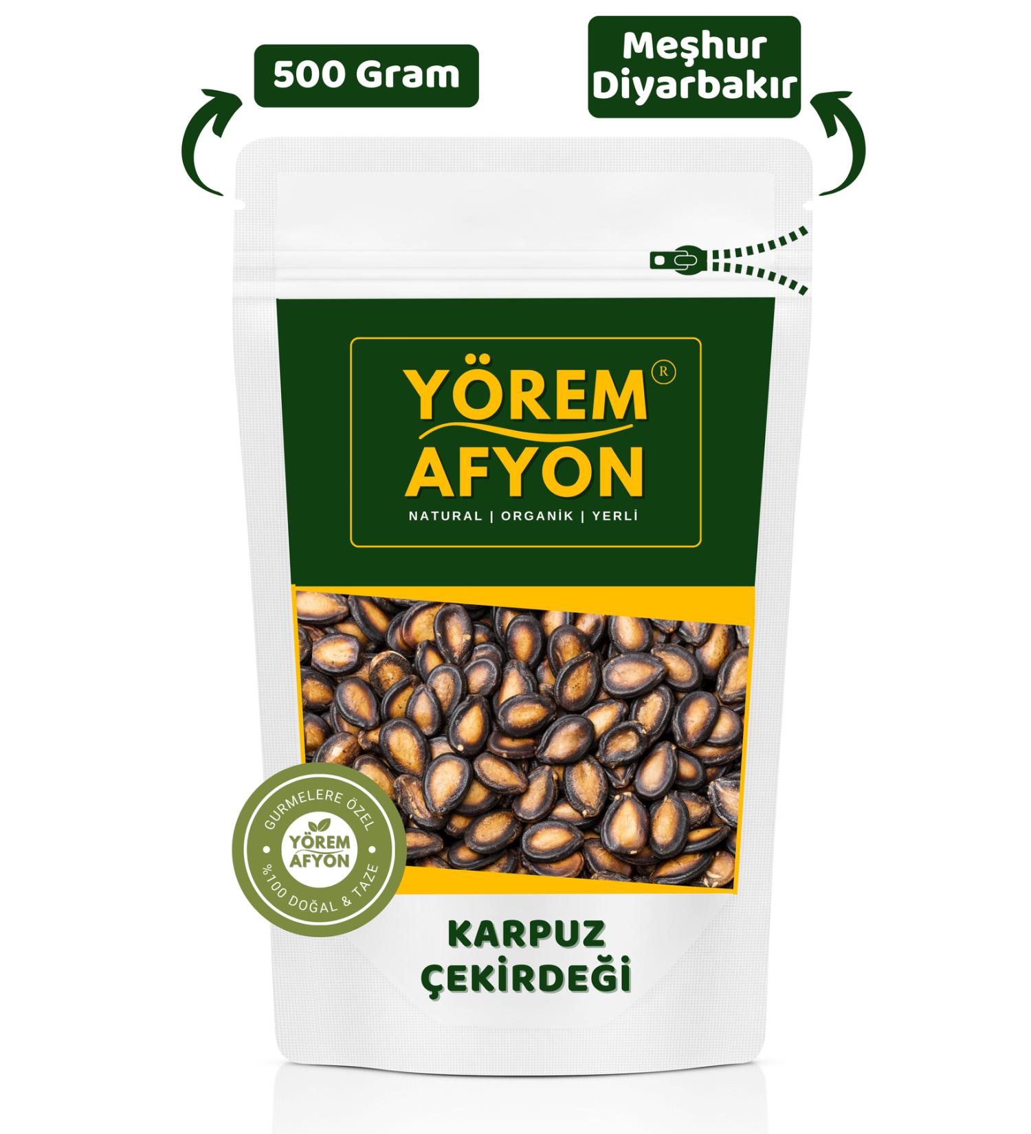 G l ehre Y rem Afyon Famous Diyarbak r Hand Selected Roasted Salted Watermelon Seeds Without Burning | 500Gr. - Buy Online on GoSupps.com
