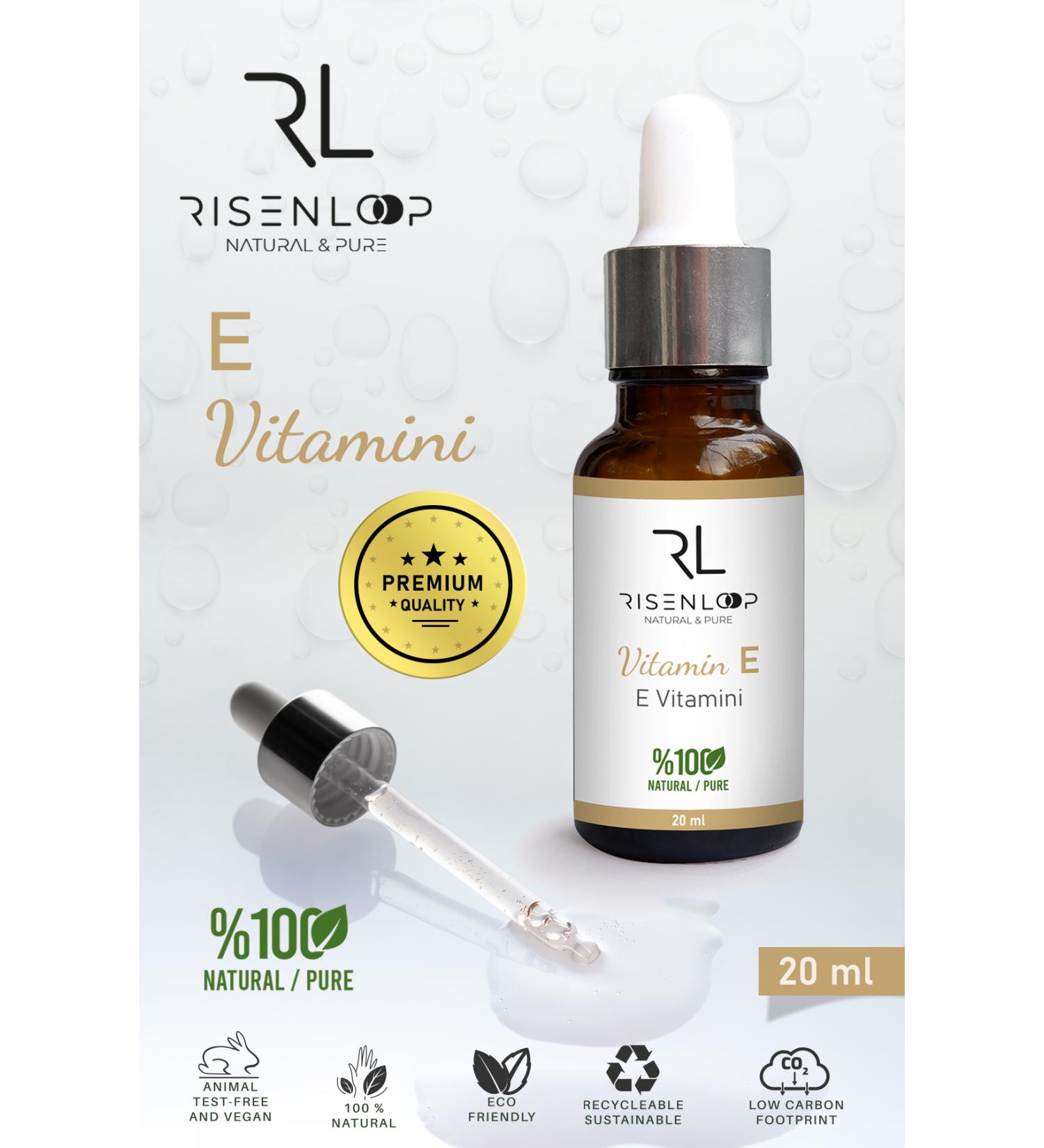 RL Cosmetics Vitamin E 0 Pure Natural 20 ML