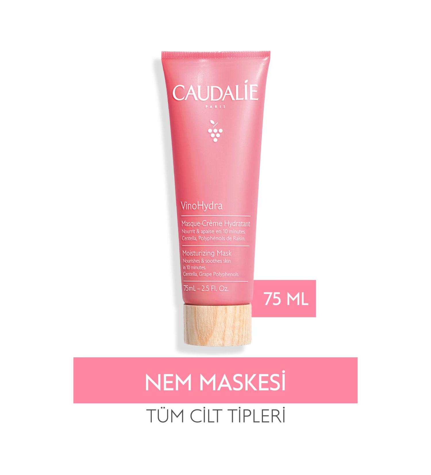 Caudalie Vinohydra Moisture Mask 75 ml - Buy Online on GoSupps.com