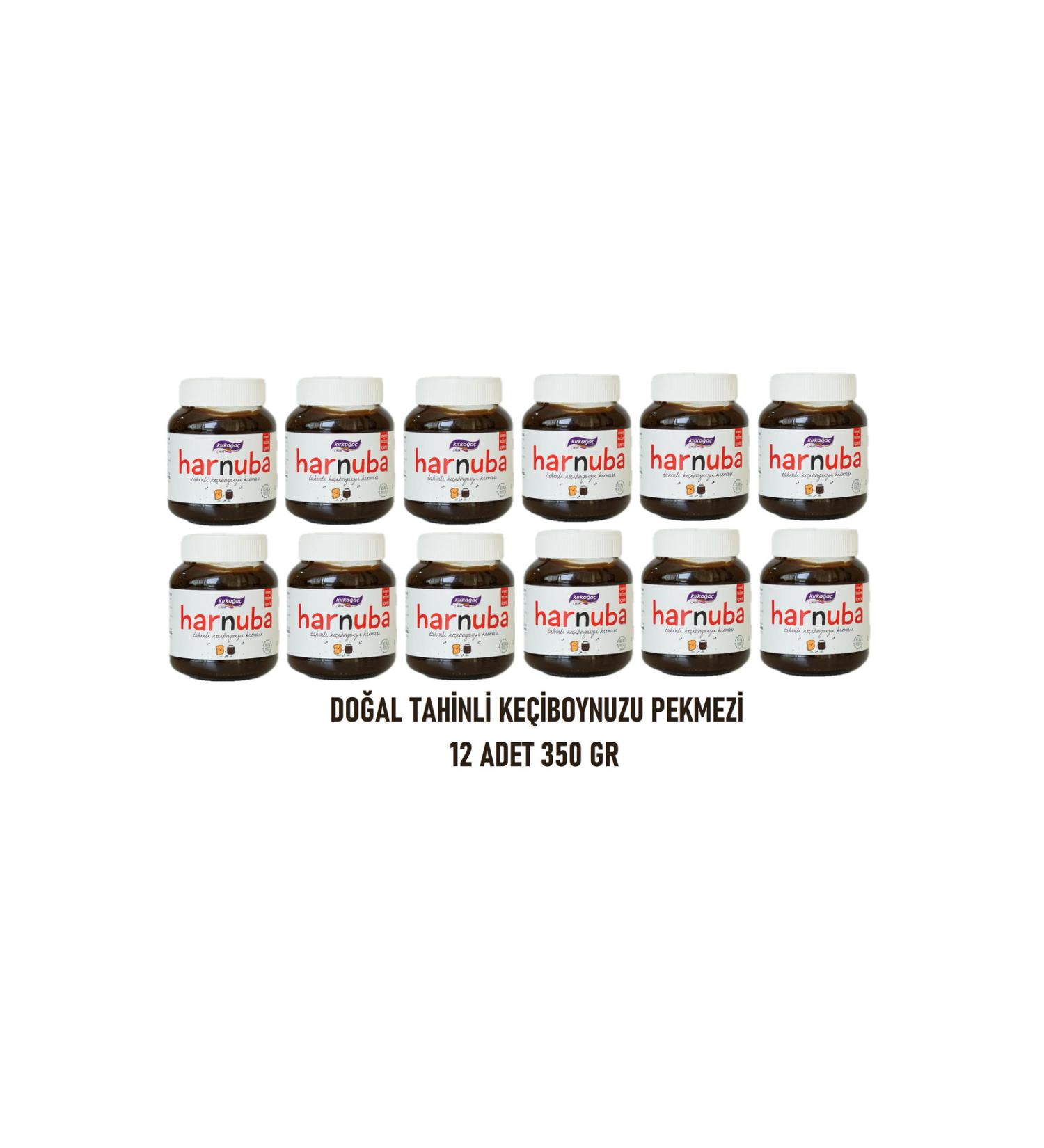 KIRKA A Carob Cream with Carob Tahini 350 Gr 12 Pieces