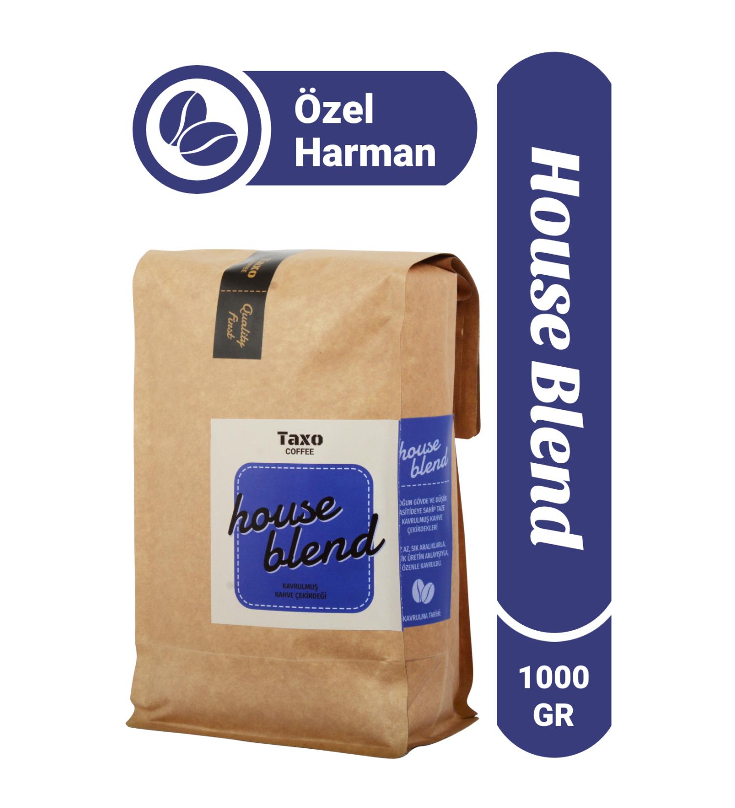 Taxo Coffee House Blend 1kg Bean Coffee - Buy Online on GoSupps.com