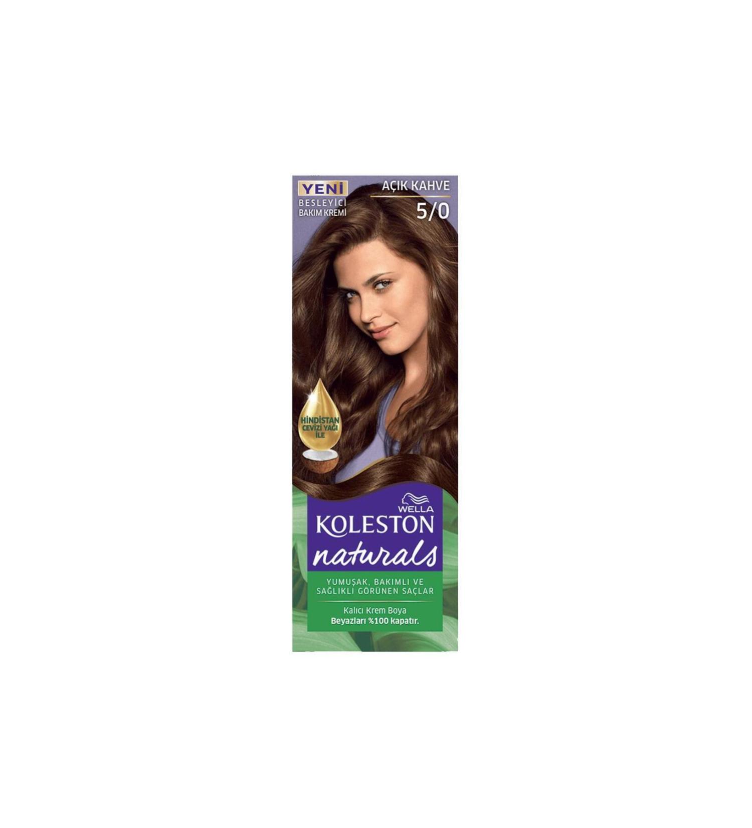 Wella Koleston Naturals 5/0 Light Brown