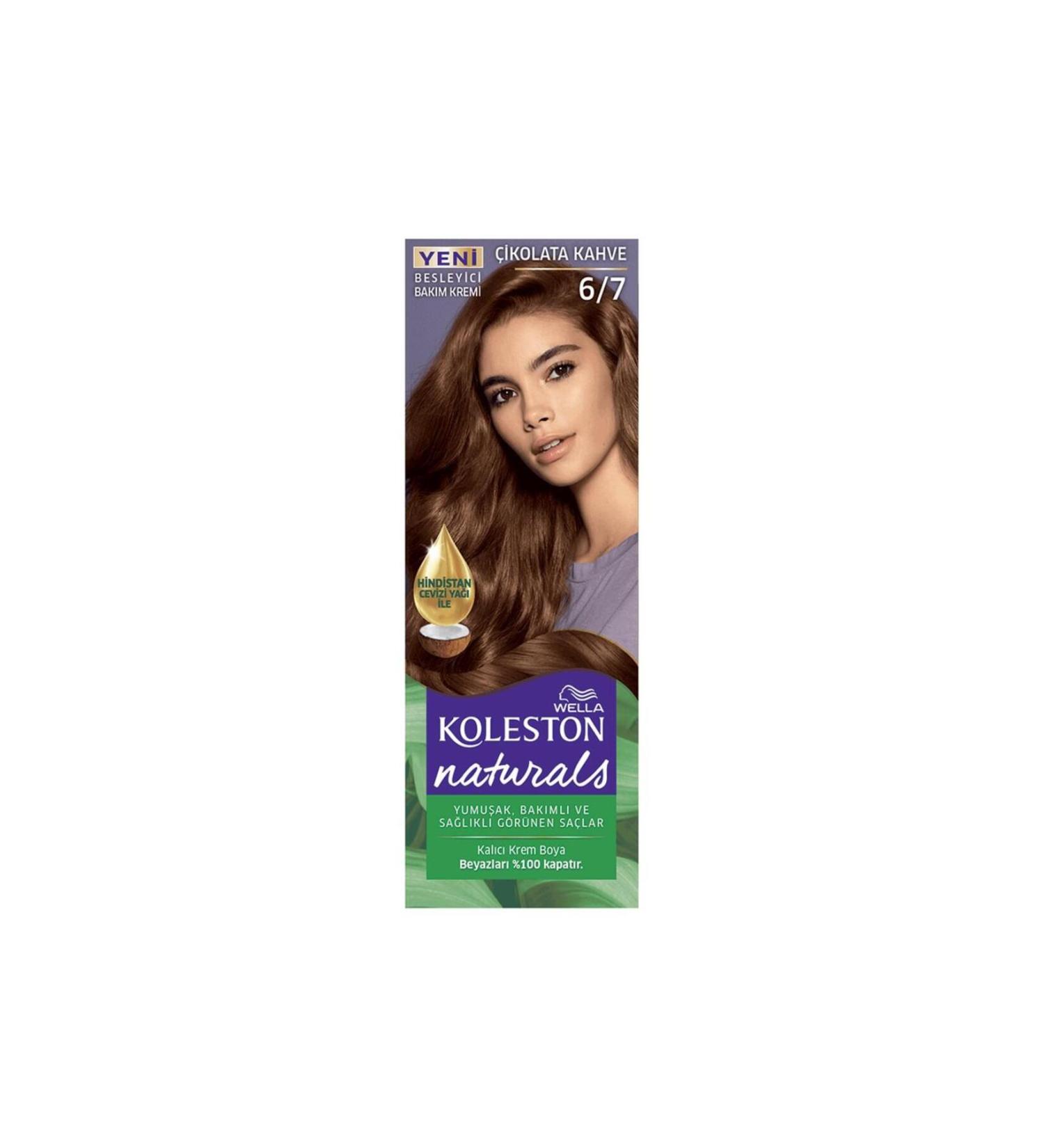 Wella Naturals Kit 6.7 Chocolate Brown Hair Dye