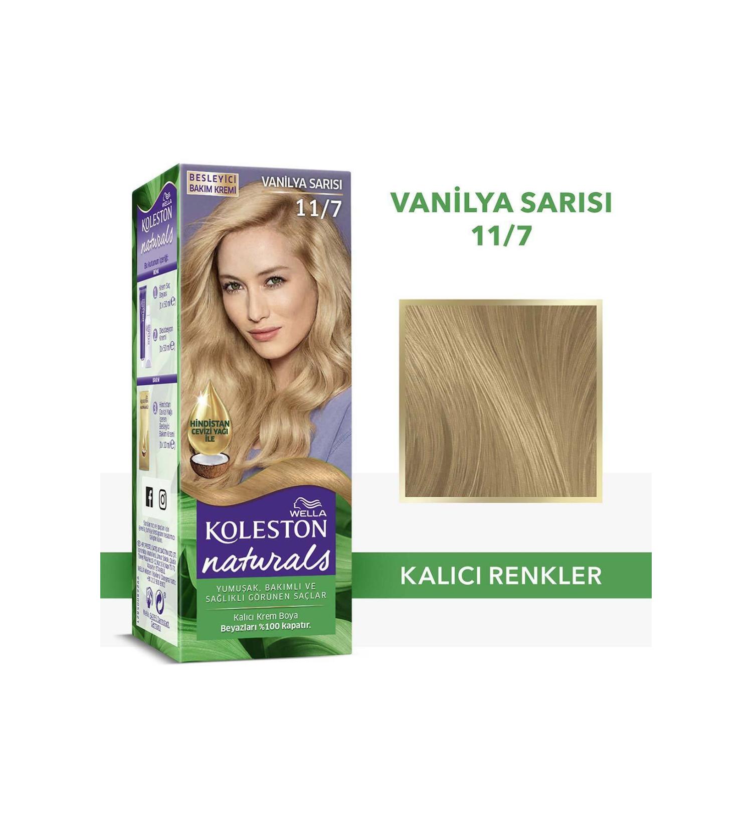 Wella Koleston Naturals Hair Dye 11/7 Vanilla Blonde - Buy Online on GoSupps.com