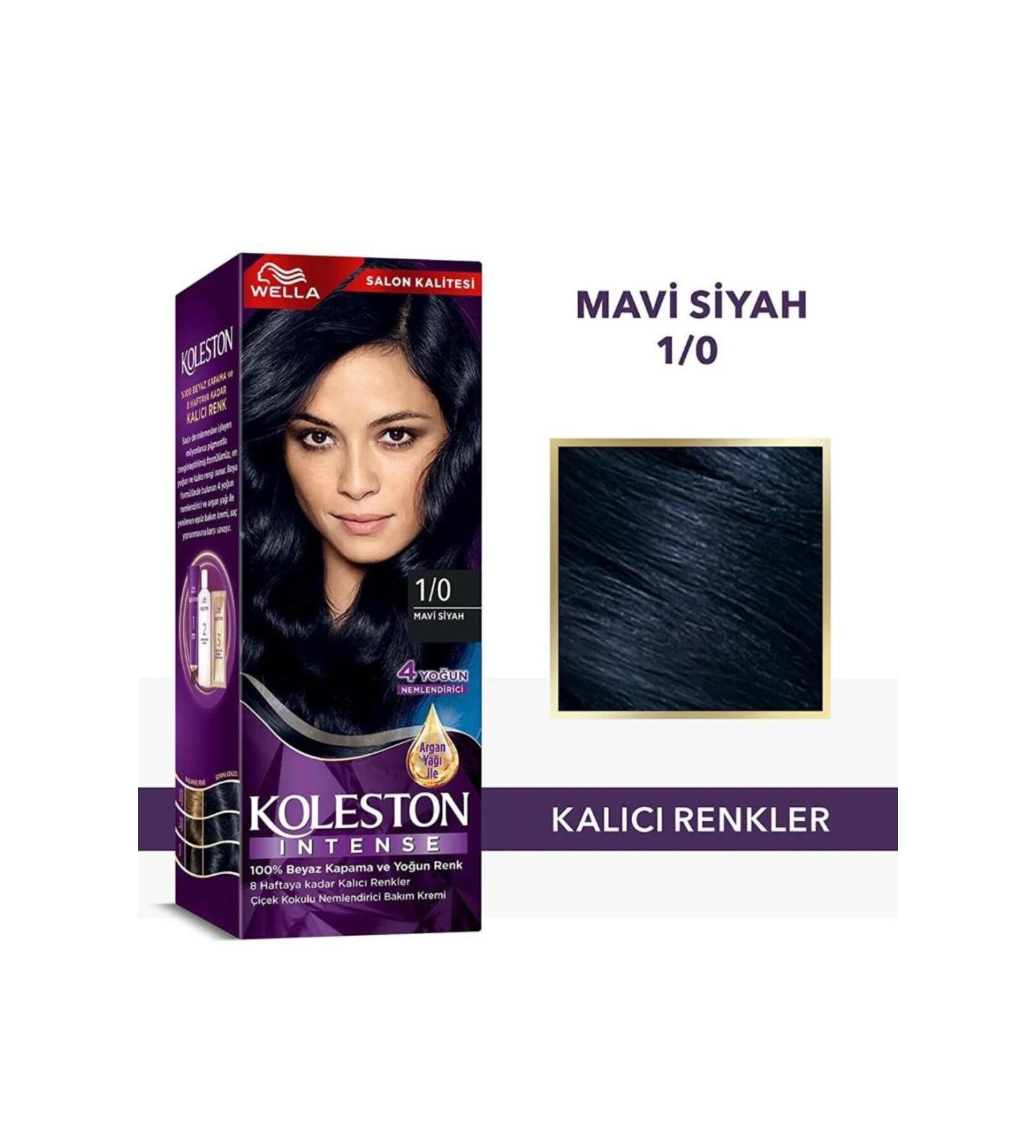 Wella Koleston Intense 1/0 Blue Black - Buy Online on GoSupps.com