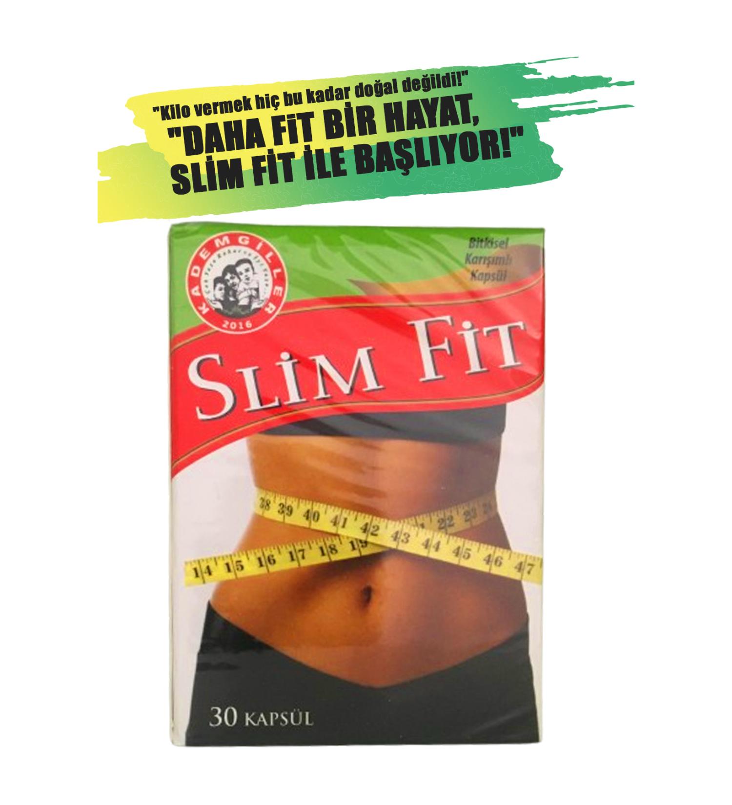 kademgiller KADEMG LLER Slim Fit 30 Herbal Mixed Capsules