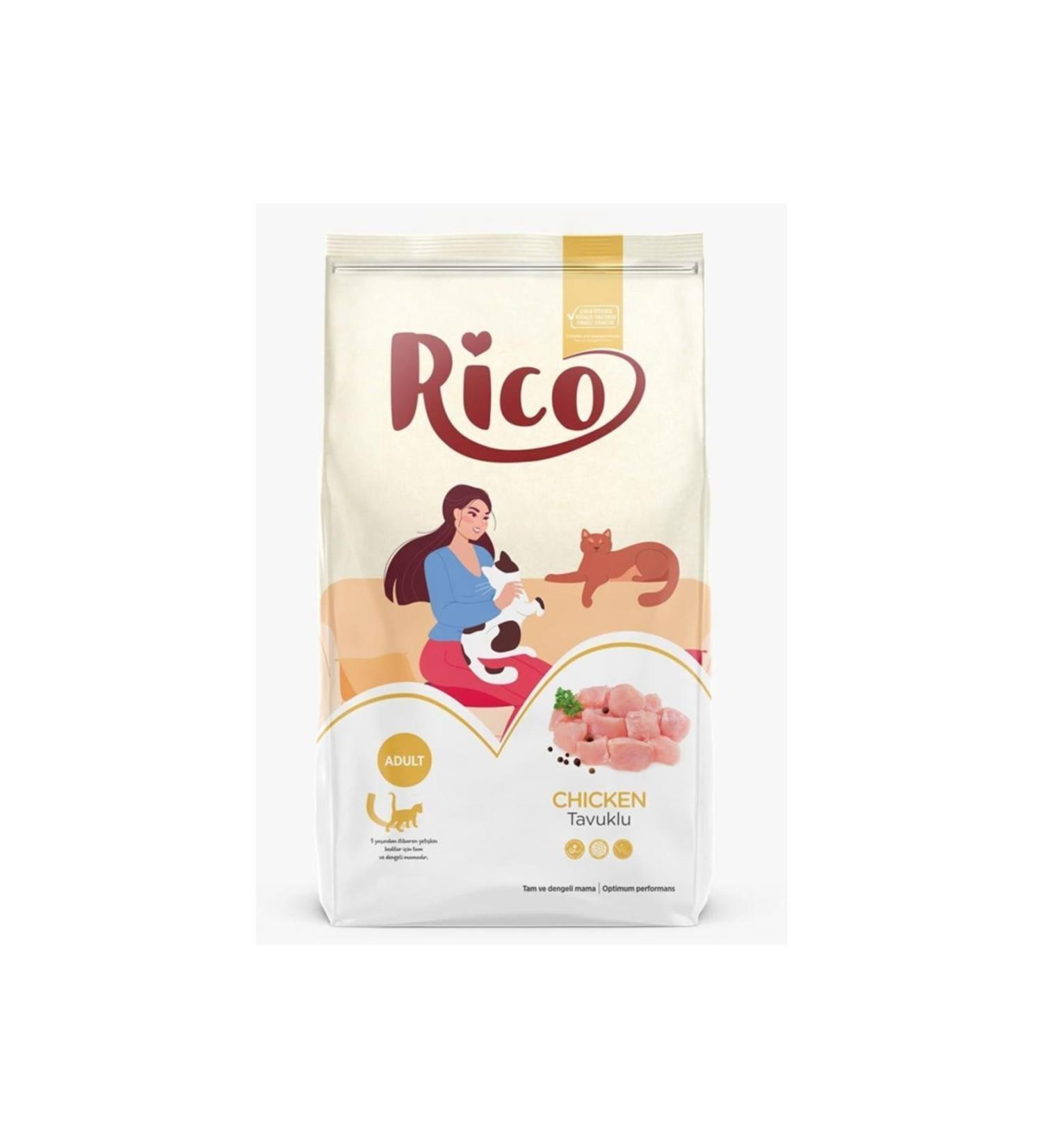 Rico Chicken Adult Cat Food 2 Kg