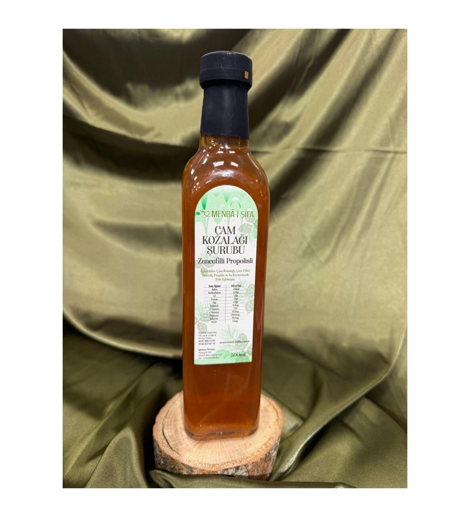 menbai sifa PINE CONE SYRUP (PROPOLIS GINGER ADDED)