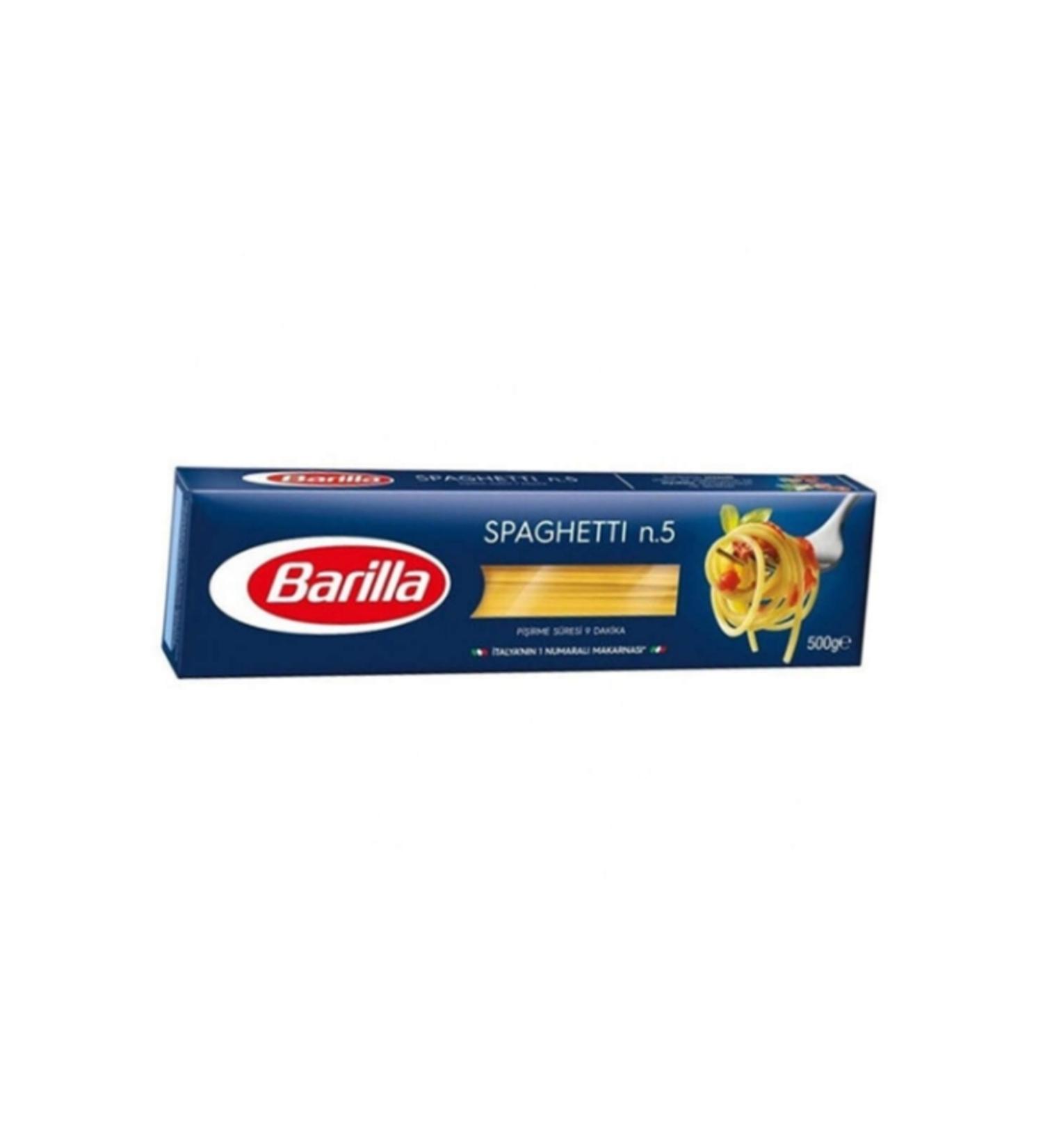 Barilla Spaghetti Pasta 500 Gr. (12 PIECES)