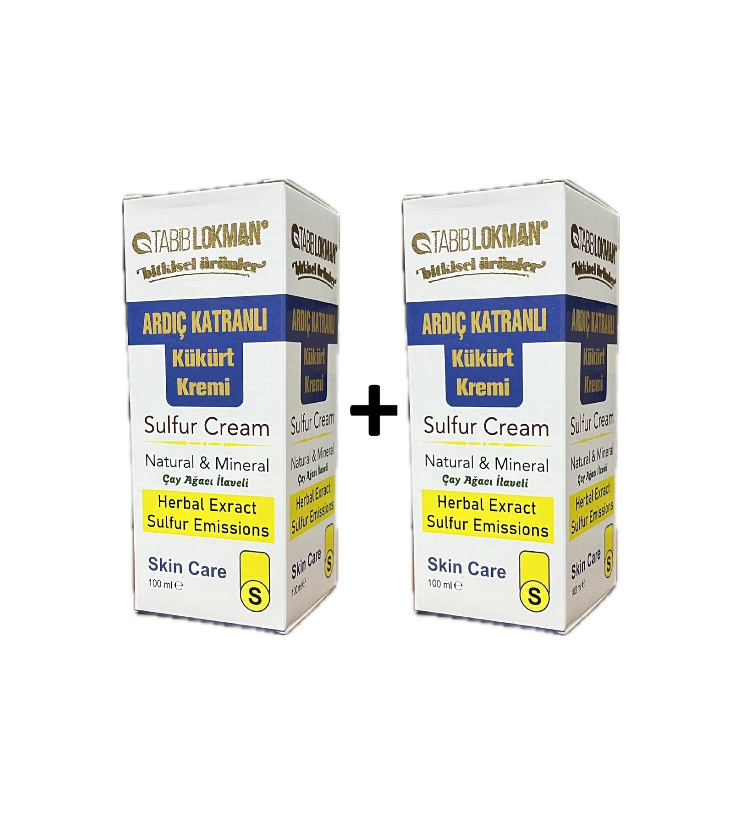 Tabib Lokman Juniper Tar Sulfur Cream 100 ml 2pcs