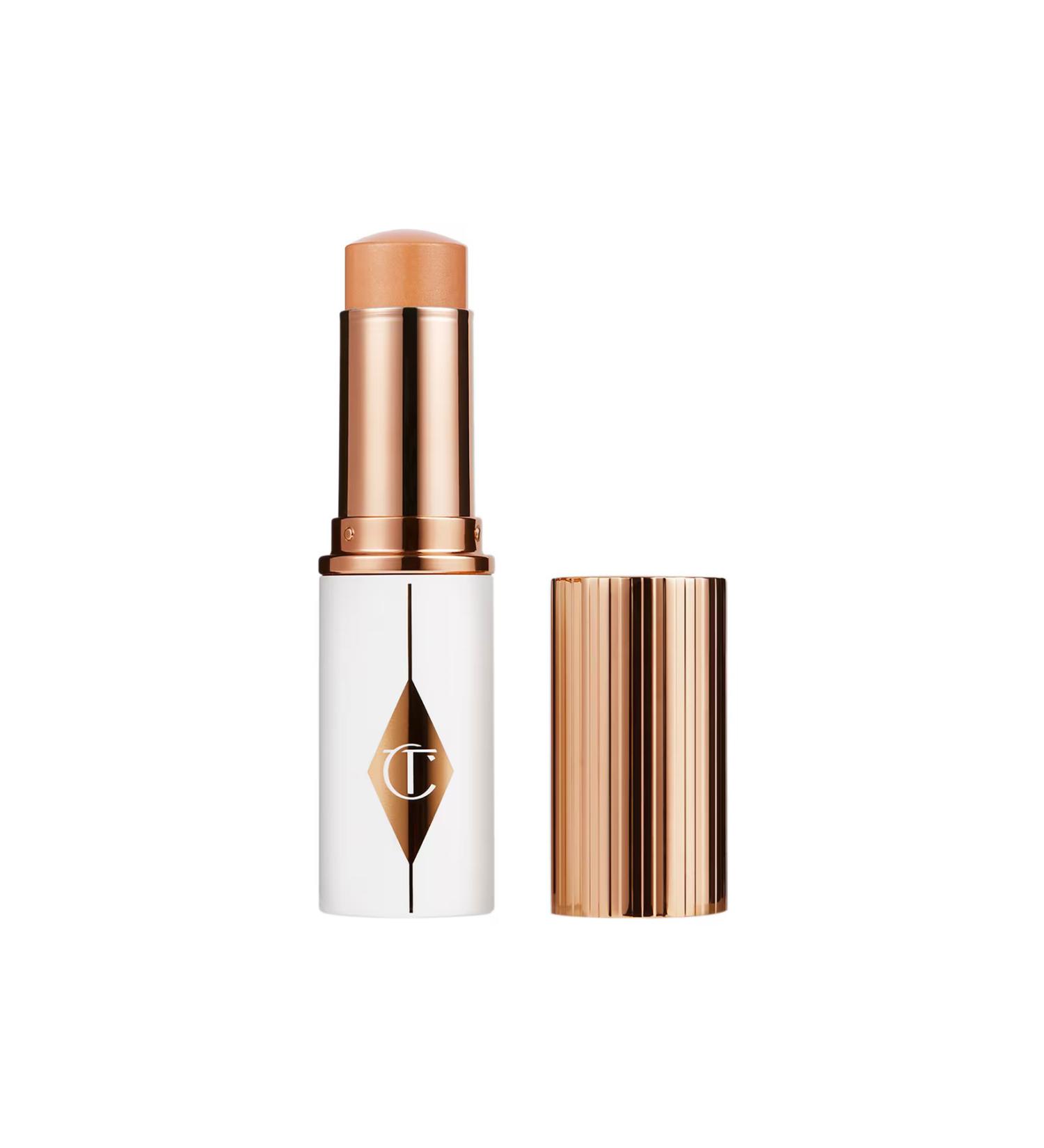charlotte tilbury Nourishing and Effective Stick foundation - Unreal Skin Sheer Glow Tint - 7 Medium (8 g)NATURAL BEAUTY 50