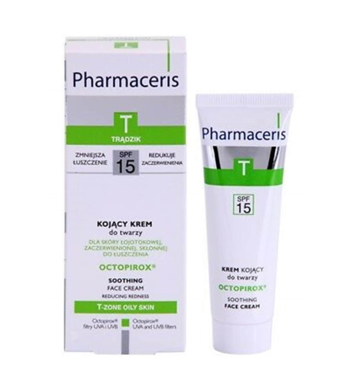 Pharmaceris T Octopirox Soothing Face Cream Spf15 30 Ml