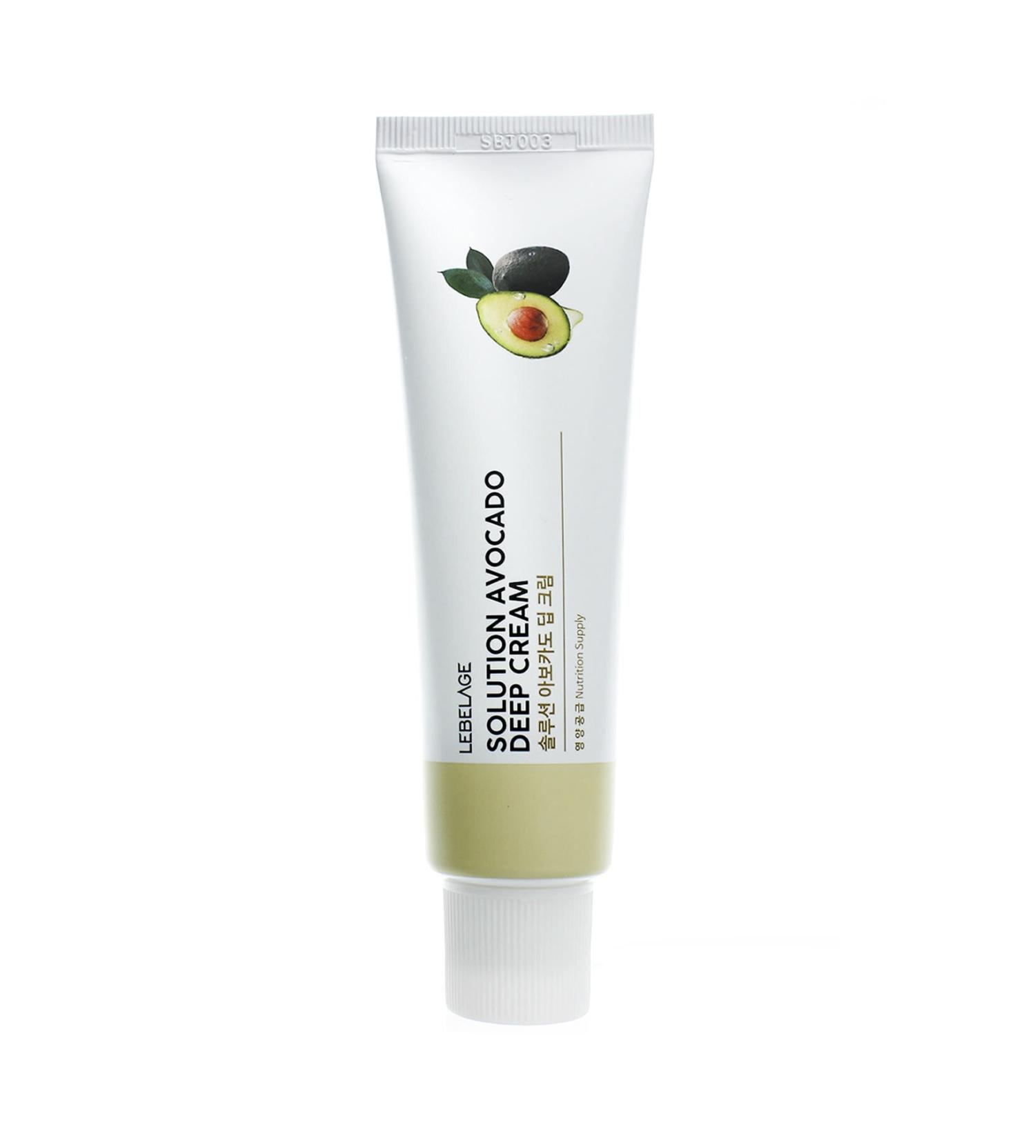 LEBELAGE Avocado Extract Nourishing and Moisturizing Cream Solution Avocado Deep Cream - Buy Online on GoSupps.com