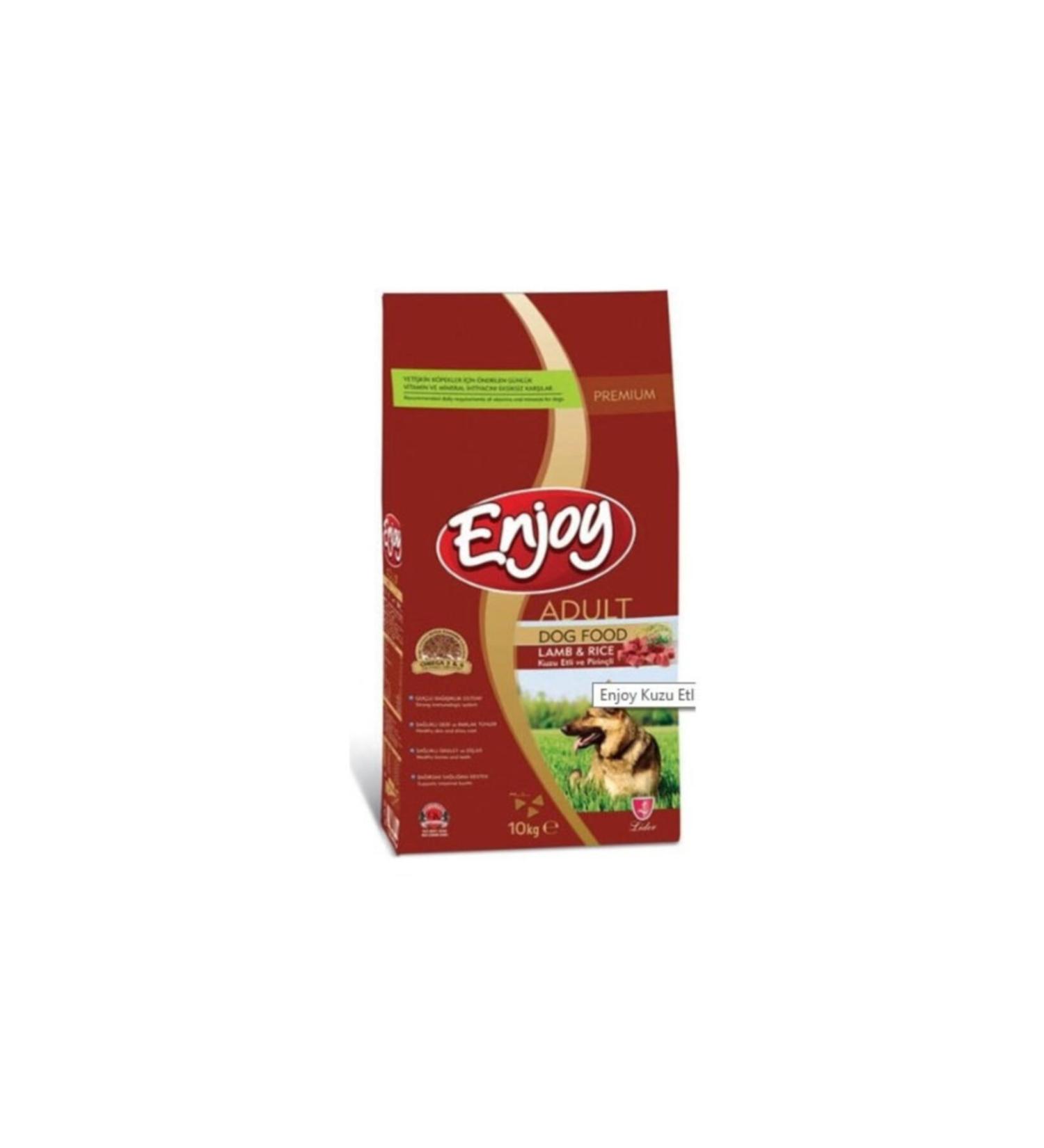 Enjoy Premium Lamb Adult Dog Food 10 Kg