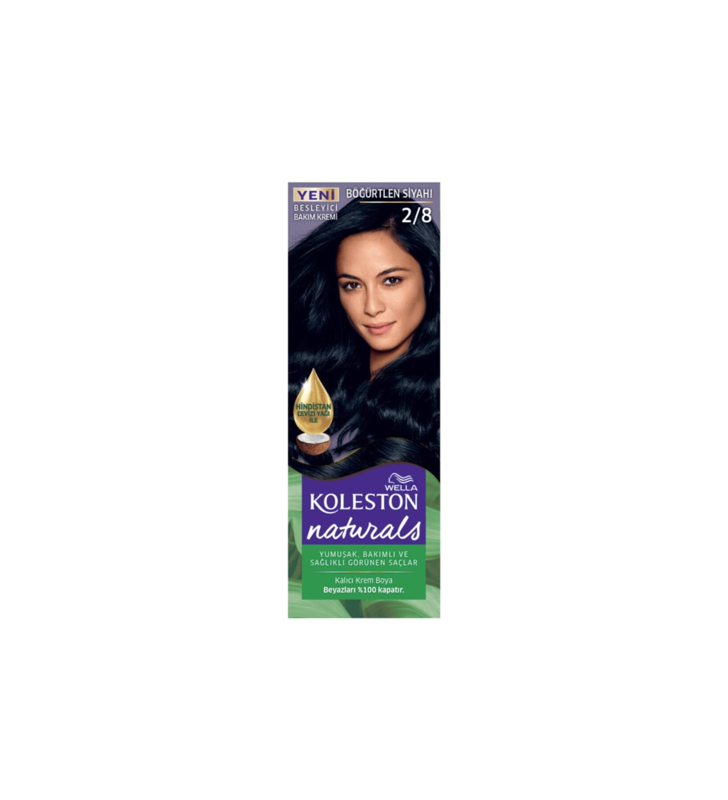 Wella Hair Dye Naturals Blackberry 2/8