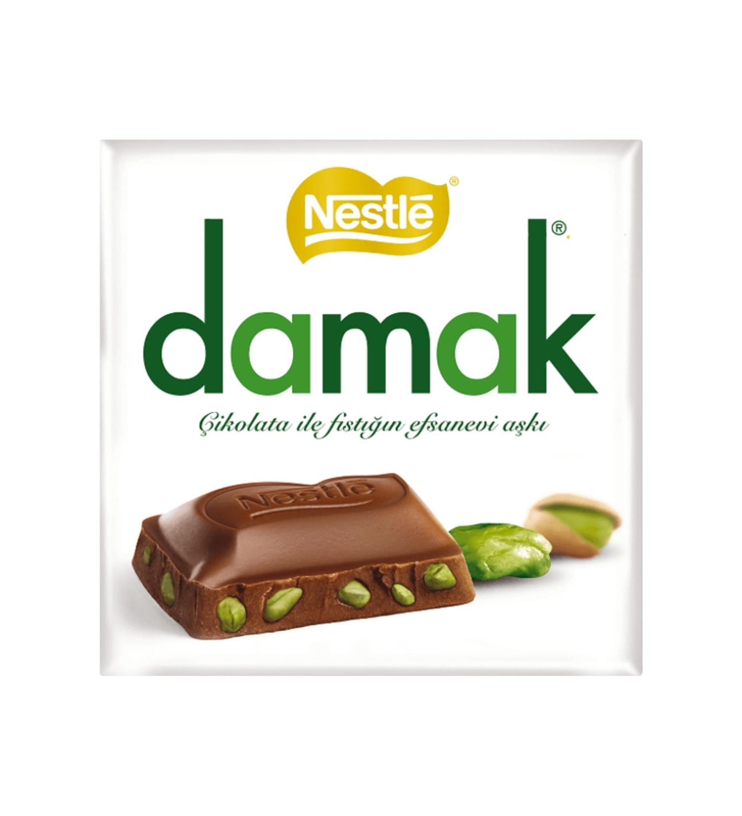Damak Whole Pistachio Square 60 Grams x 6 Pieces