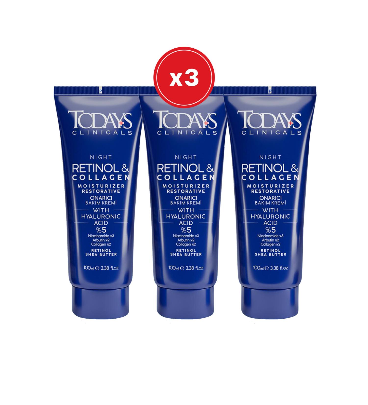 TODAYS CLINICALS Repair Cream 100ml 3 Pieces - Buy Online on GoSupps.com