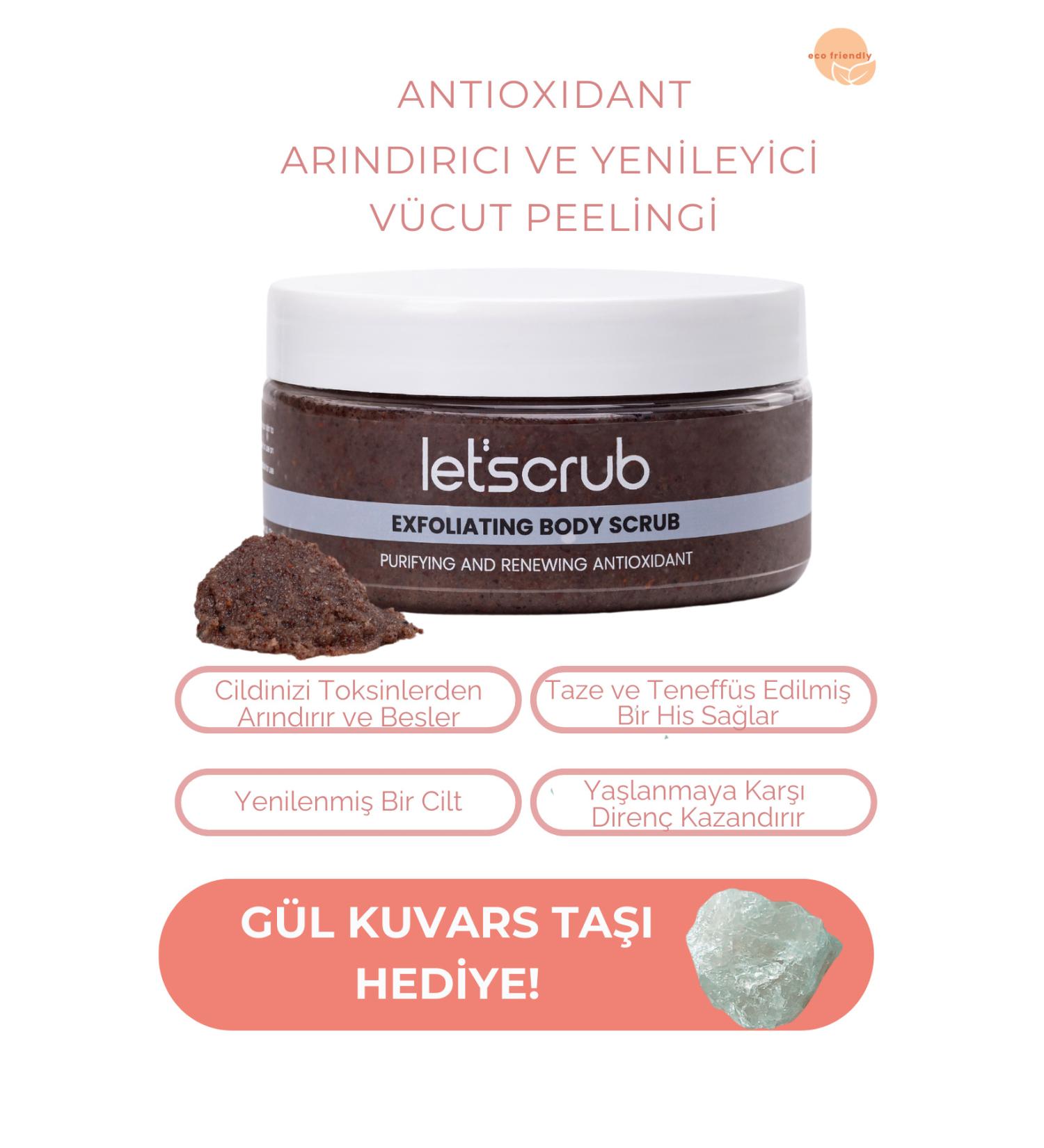 LET'SCRUB Antioxidant Body Peeling Grape Seed Purifying and Regenerating Body Scrub 280 gr - Buy Online on GoSupps.com