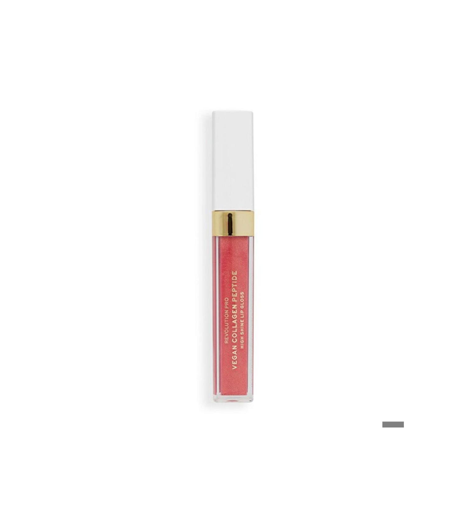 Revolution Pro Vegan Collagen Peptide High Shine Lip Gloss Bombshell - Buy Online on GoSupps.com