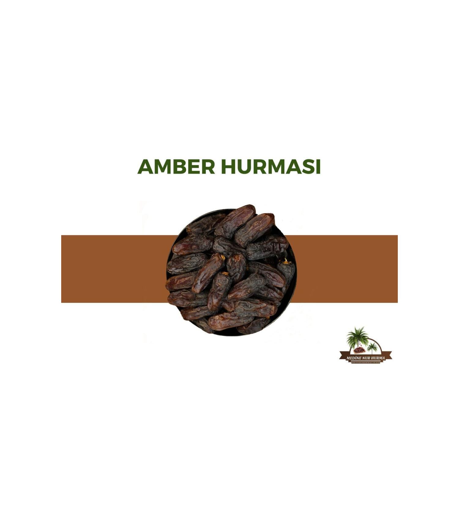 Medinenur Amber (Anber) Jumbo Size 5 KG Date Medina Large and Meaty Date Luxury