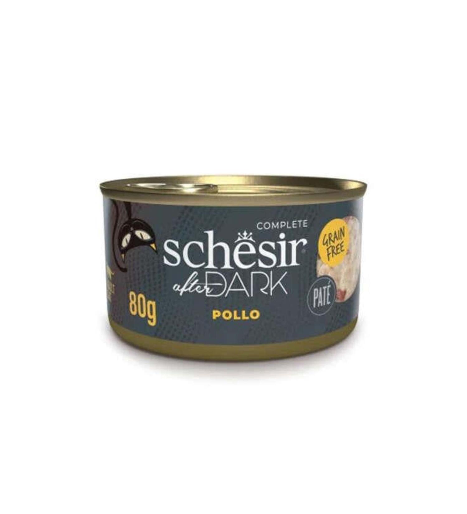 Schesir After Dark Pate Chicken Adult Cat Canned Food 80 gr
