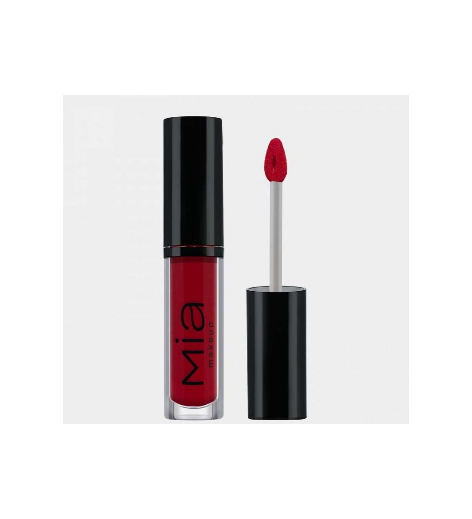 MIA COSMETICS DRESS ME LIQUID LIPSTICK LIP COLOR RED 1 LIQUID MIA-ZA053 656272069605