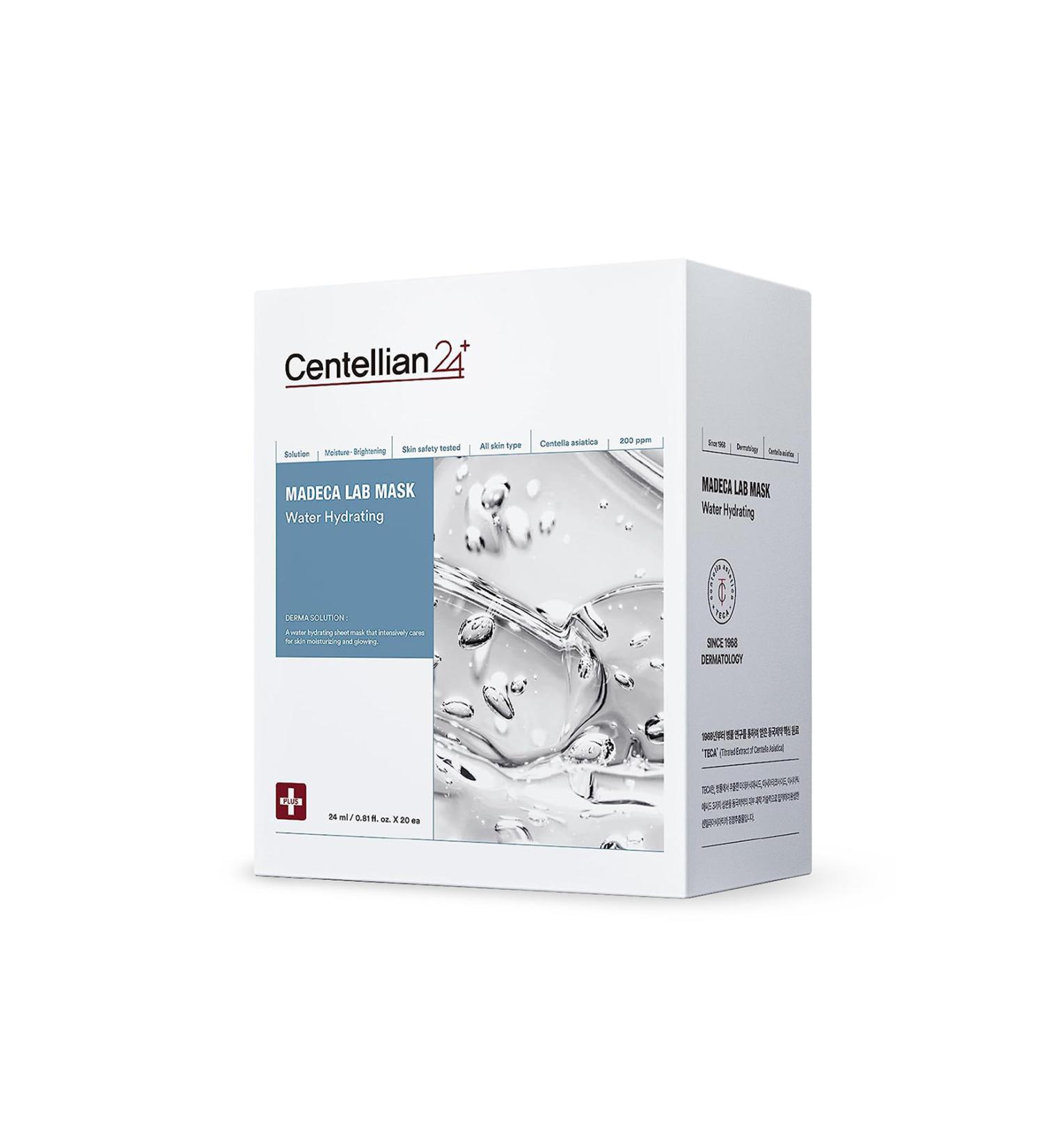 Centellian 24 Madeca Lab Mask Water Hydrating (25mlx20 Pieces) - Buy Online on GoSupps.com