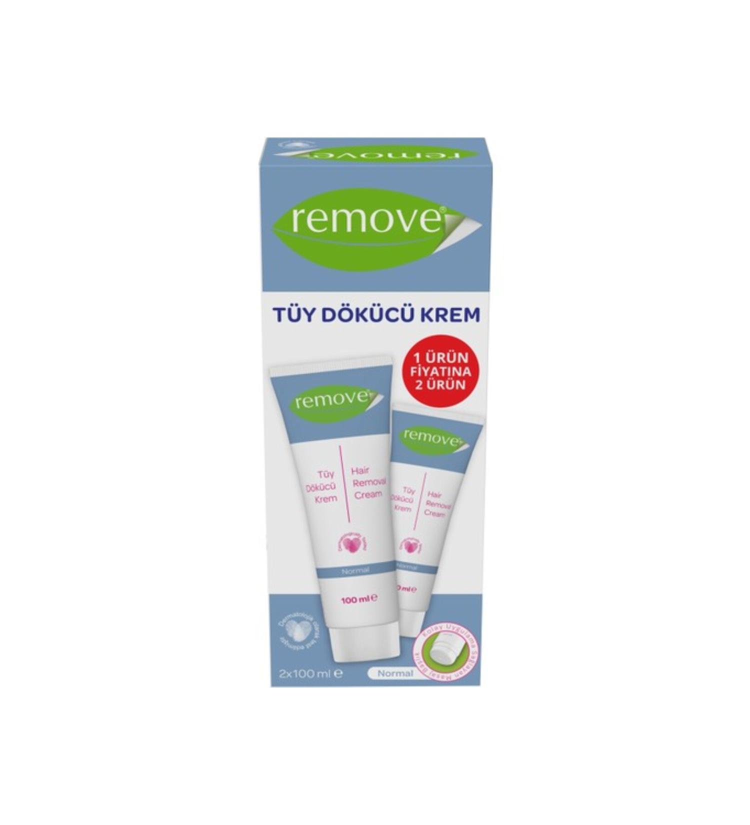 remove Hair Removal For Normal Skin 100 ml 2 Pack Advantage