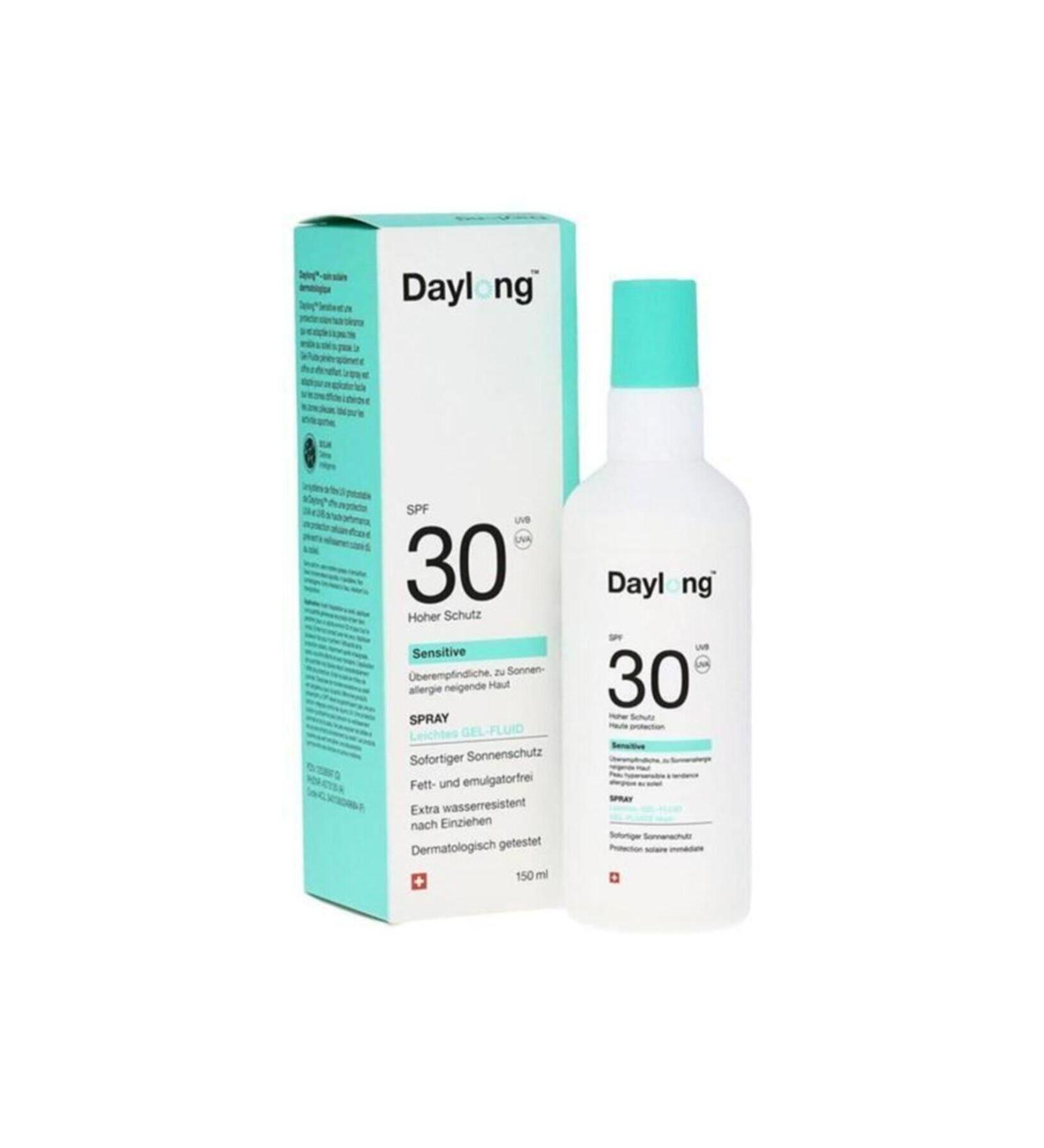 Daylong Sensitive Liquid Gel Spray Spf 30 150 ml