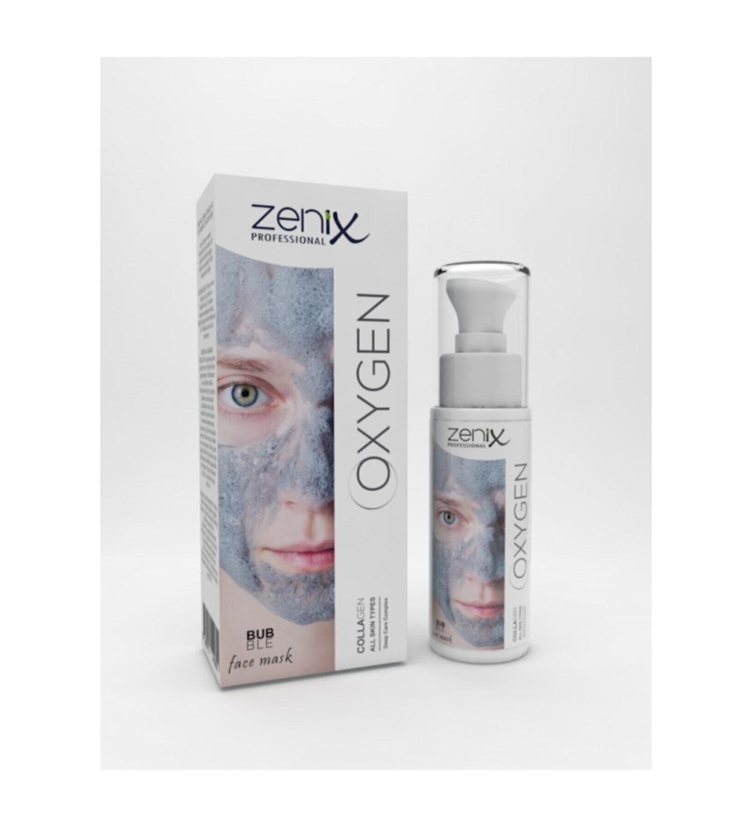 Zenix Professional Oxygen Collagen Essence Foaming Mask