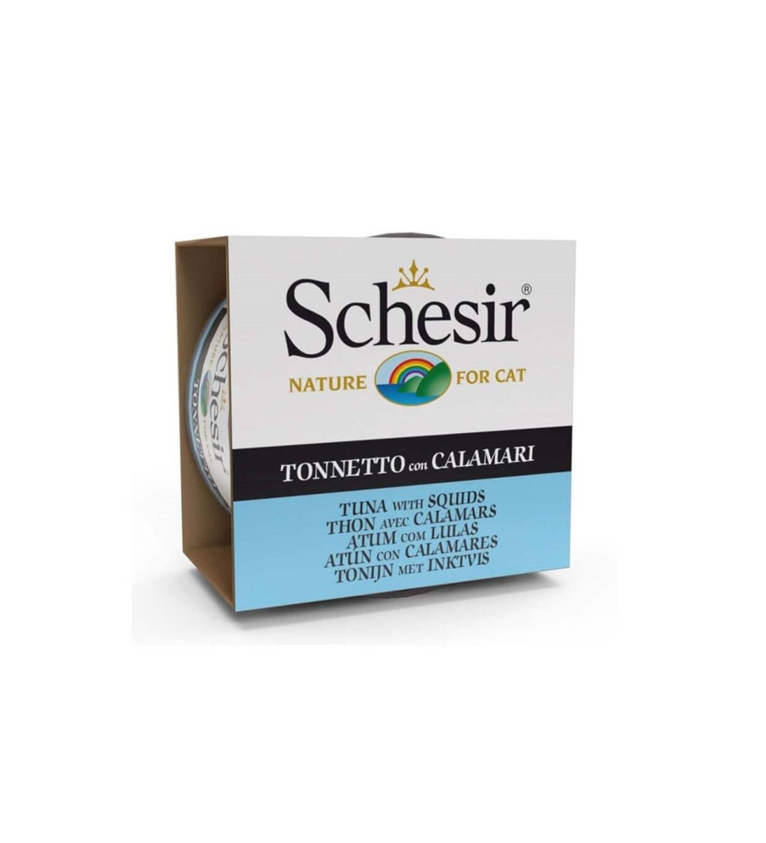 Schesir C271 Tuna Squid Jelly Cat Canned Food 85 gr