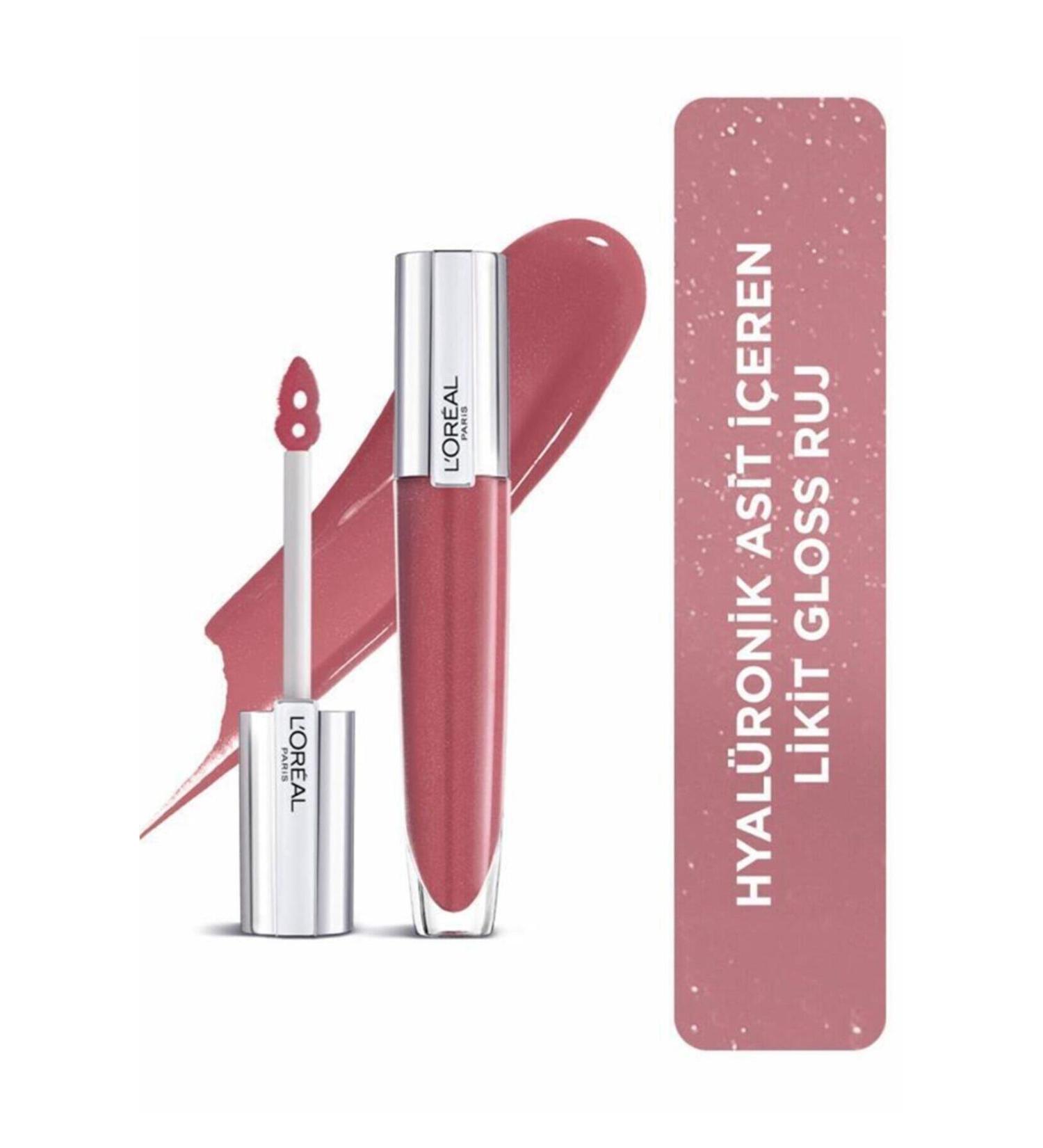 L'Oreal Paris Brilliant Signature Plump In Gloss Lipstick 412 I Heighten Lpbspglsrj