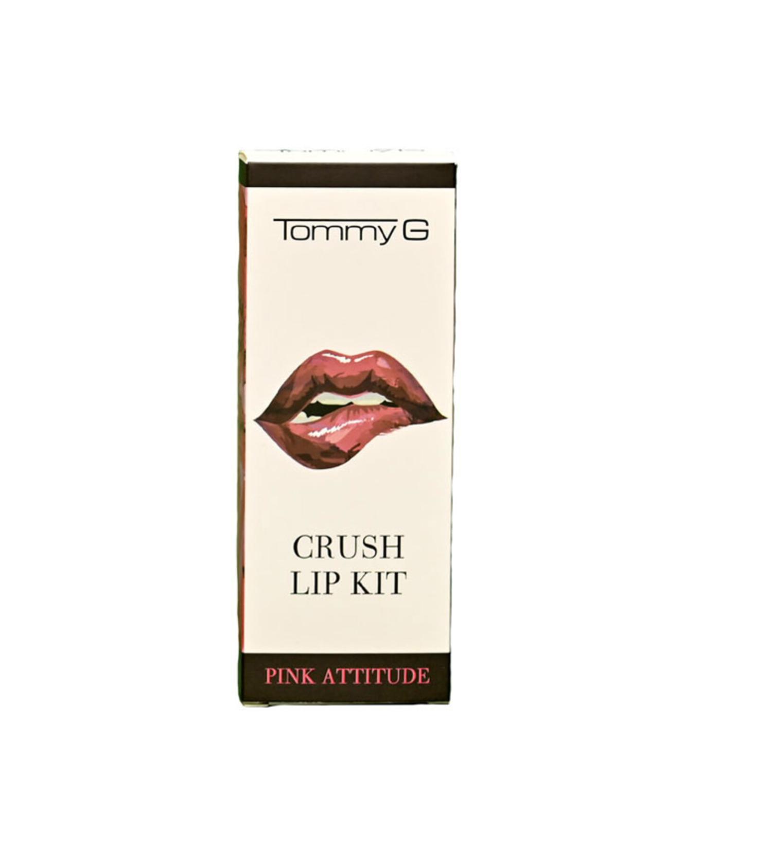 TOMMY G Crush Lip Kit Pink Gloss