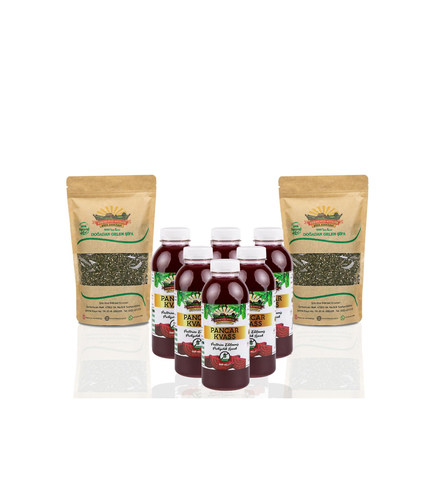 S FA MOTHER Chia&Beet Kvass Advantage Package