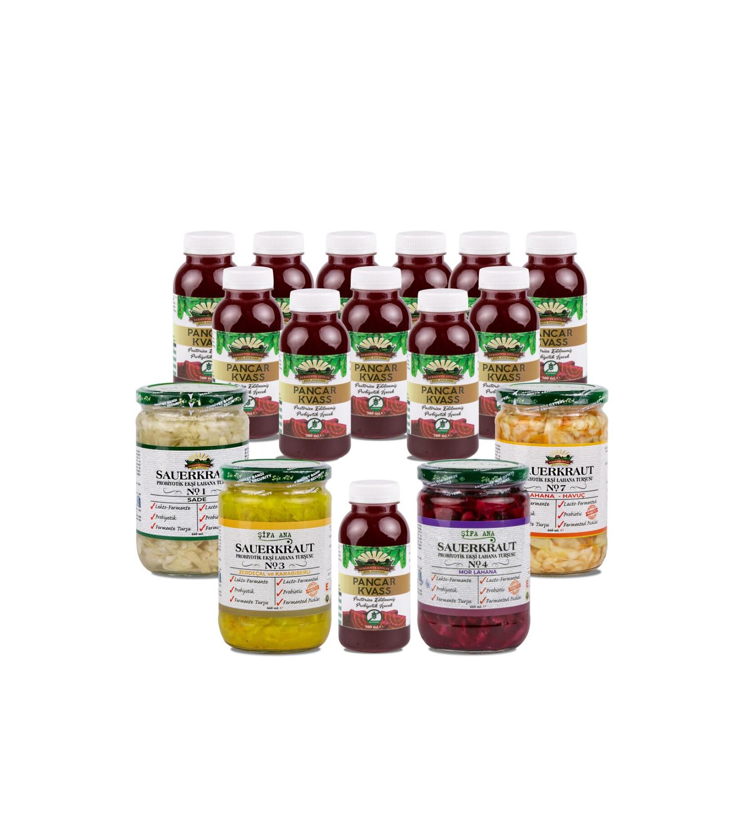 S FA MOTHER Giant Probiotic Set No5 (250 Ml. With Kvass) - Buy Online on GoSupps.com