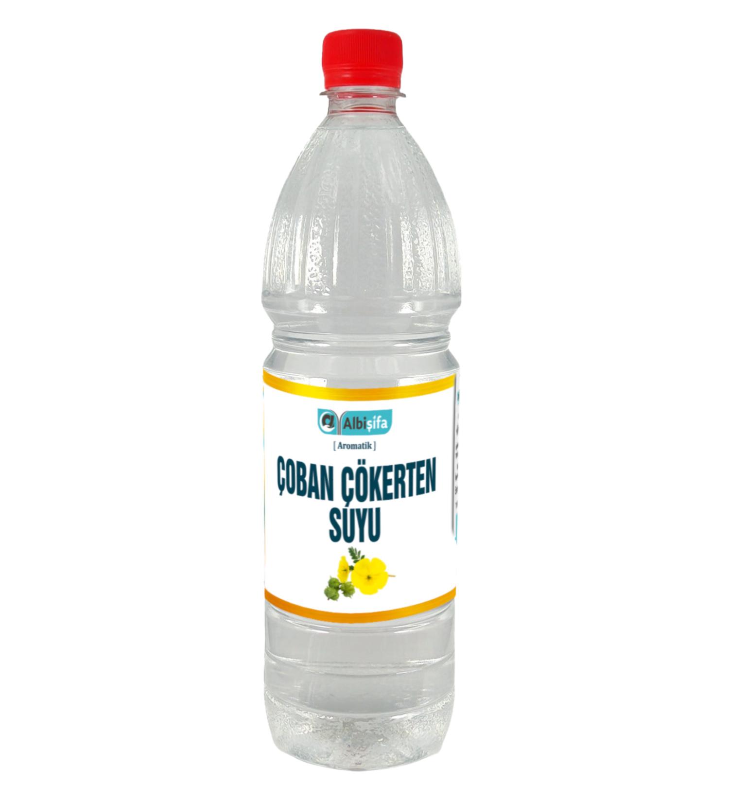 albi ifa Herbal Drinkable Distillation (Aromatic) Shepherd's Water - 1000 Ml | Natural Pure and Unadditive