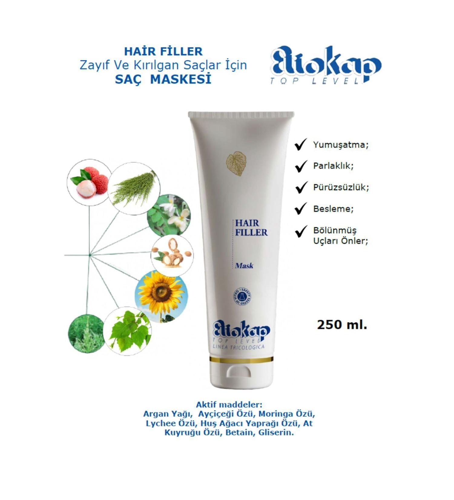 Eliokap Hair Volumizing Mask For Weak and Brittle Hair 250 ml.