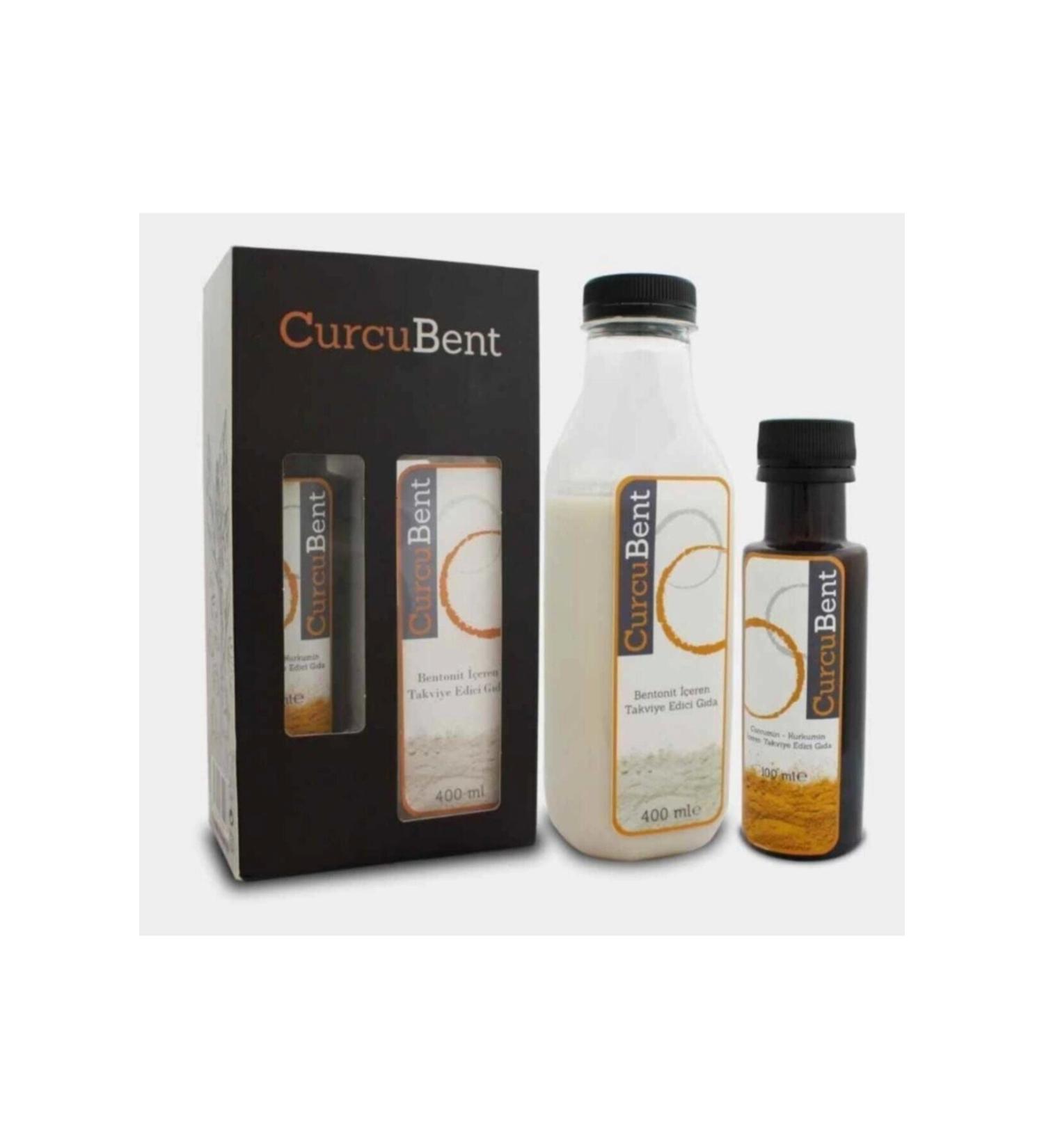 Medikil Curcubent Food Supplement Containing Curcumin and Bentonite