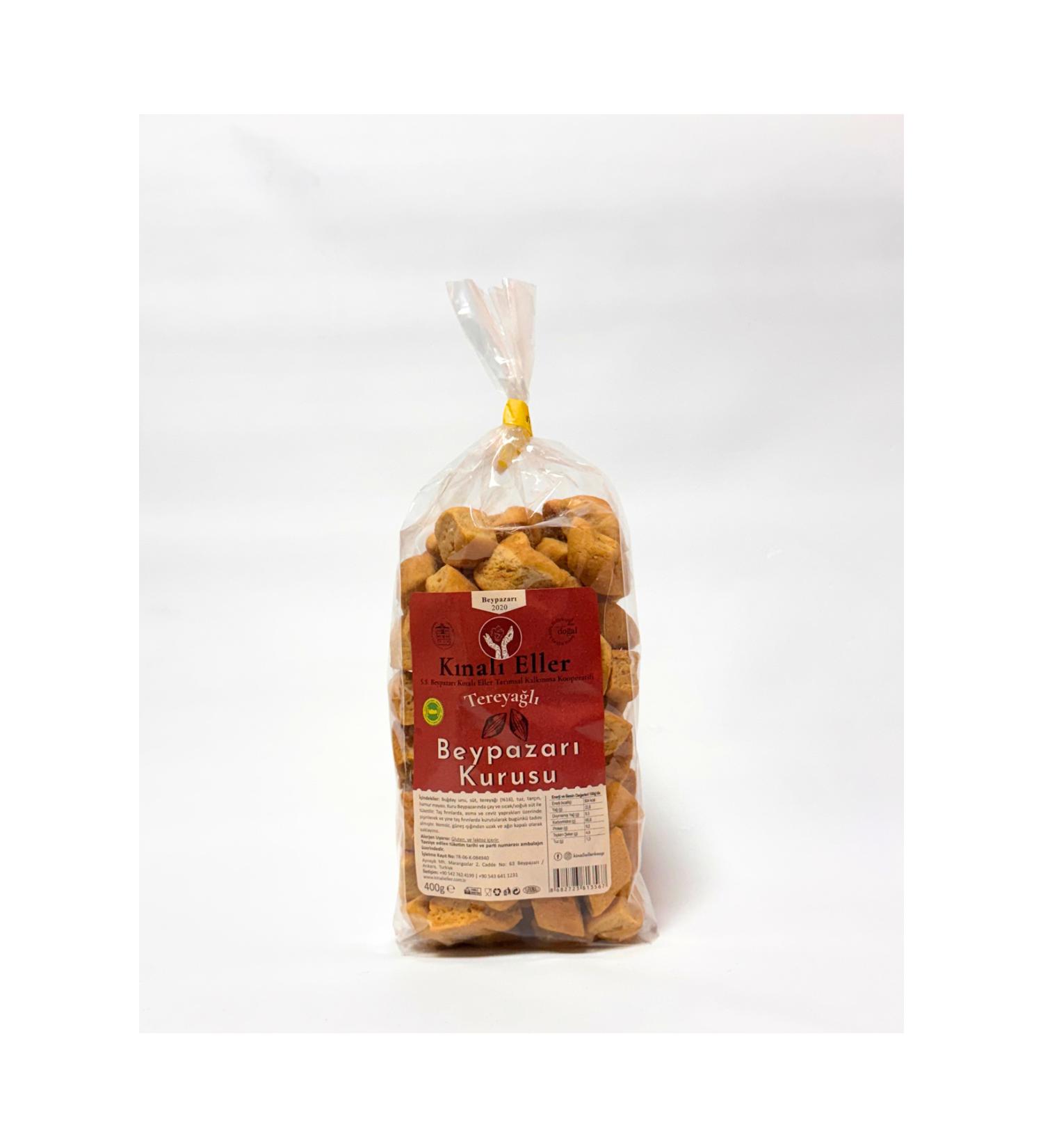 Hennaed Hands Women's Cooperative Full Butter Beypazar Dried Eggs 400 gr.