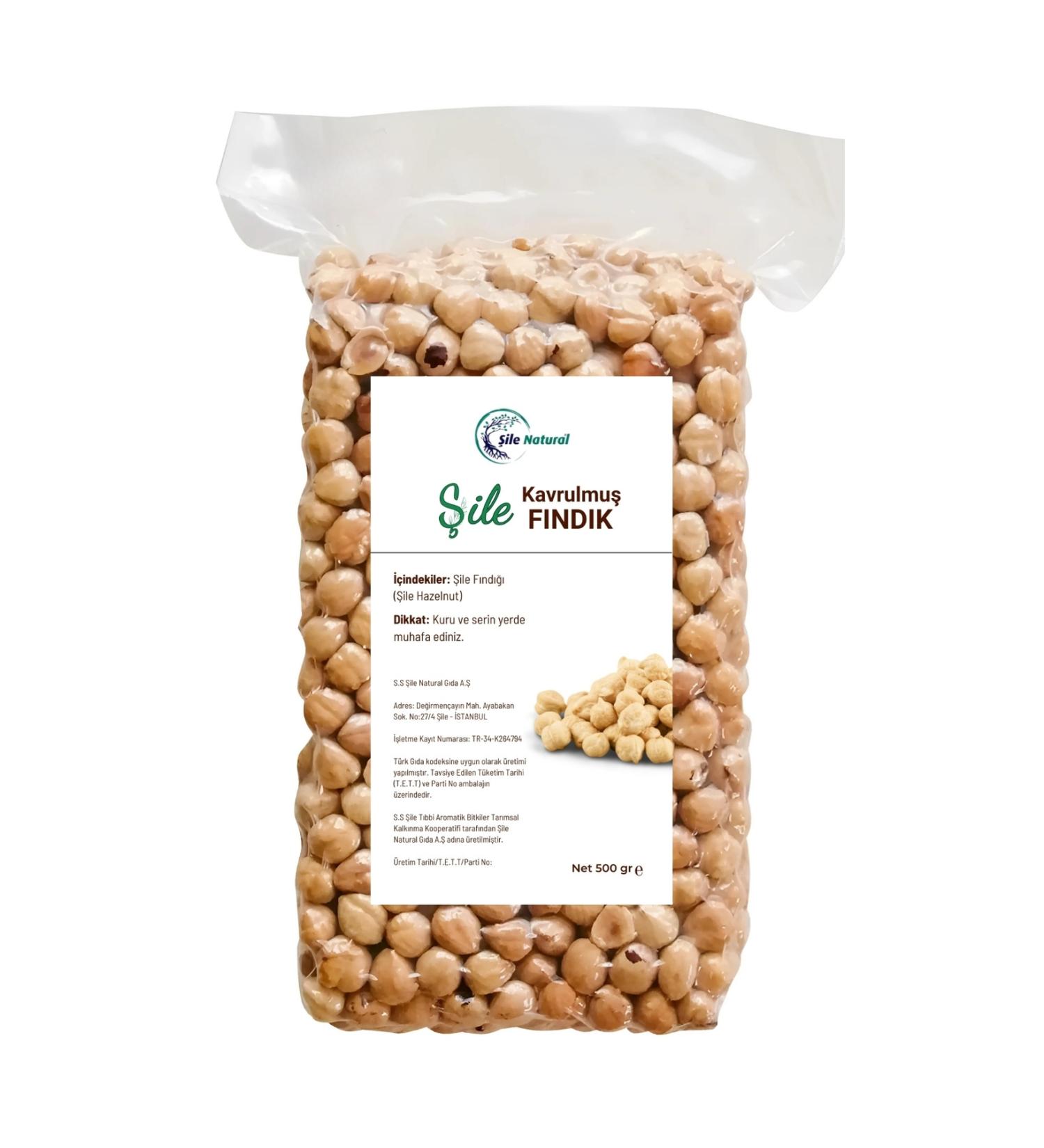  ile Natural Double Roasted Hazelnuts 500 gr - ile New Crop Roasted Hazelnuts - Buy Online on GoSupps.com