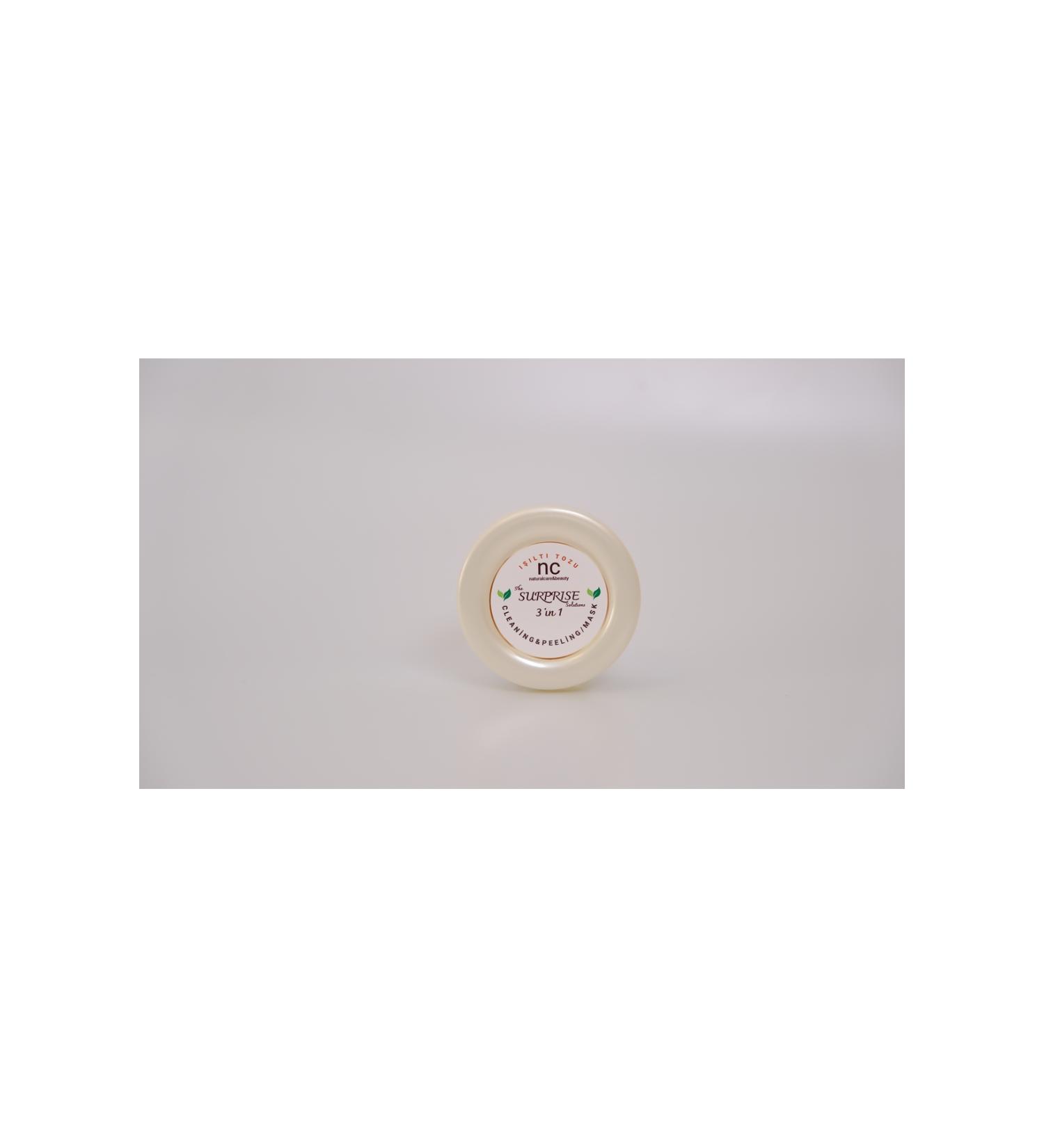 NC NATURAL CARE & BEAUTY NC THE SURPRISE SOLUTIONS 3 in 1 Purifying and Brightening Powder Cleanser (8% Azelaic Malic Acid)