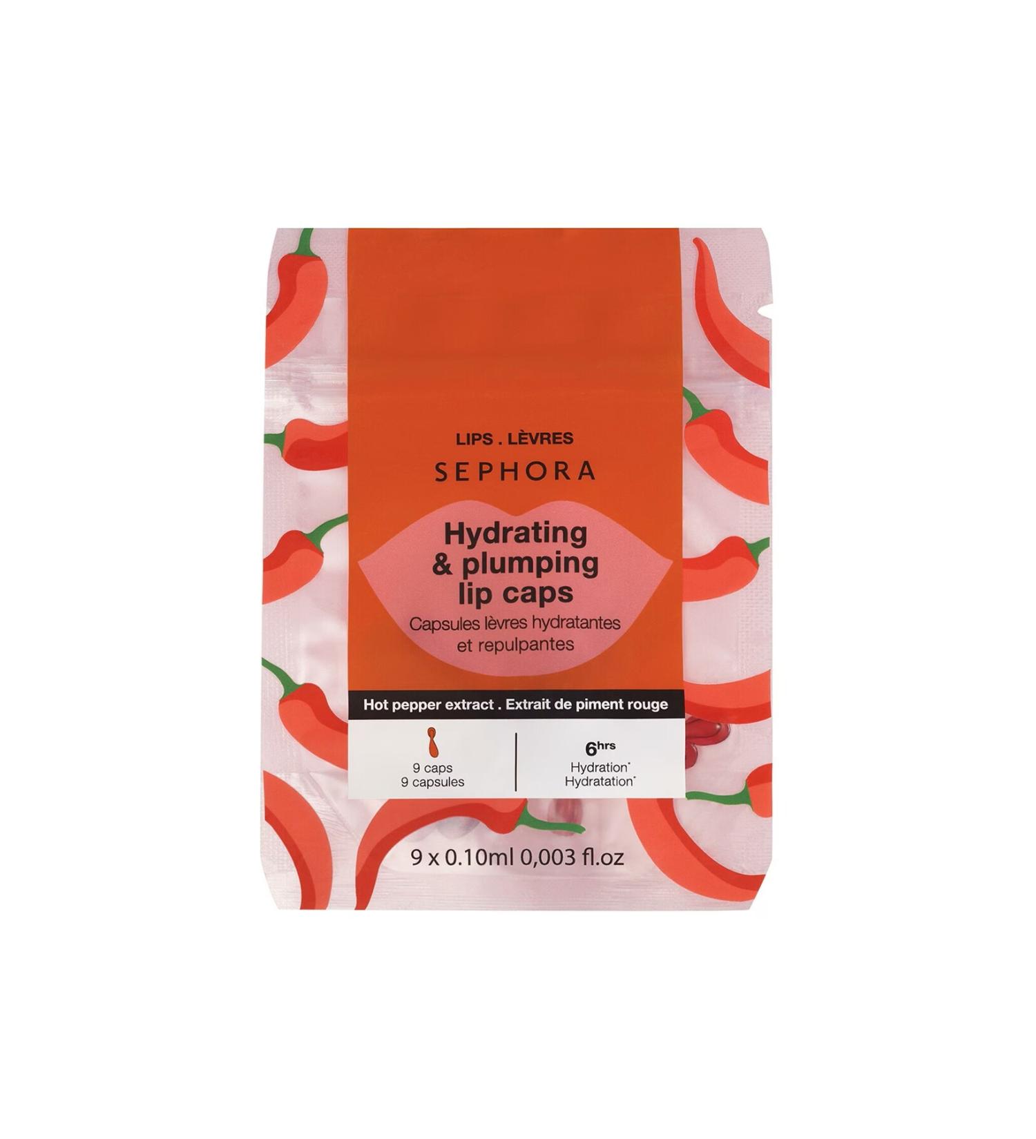 SEPHORA COLLECTION Hydrating & Plump Lip Caps - Intensive Plumping & Moisturizing Lip Mask 3 Pieces - Buy Online on GoSupps.com