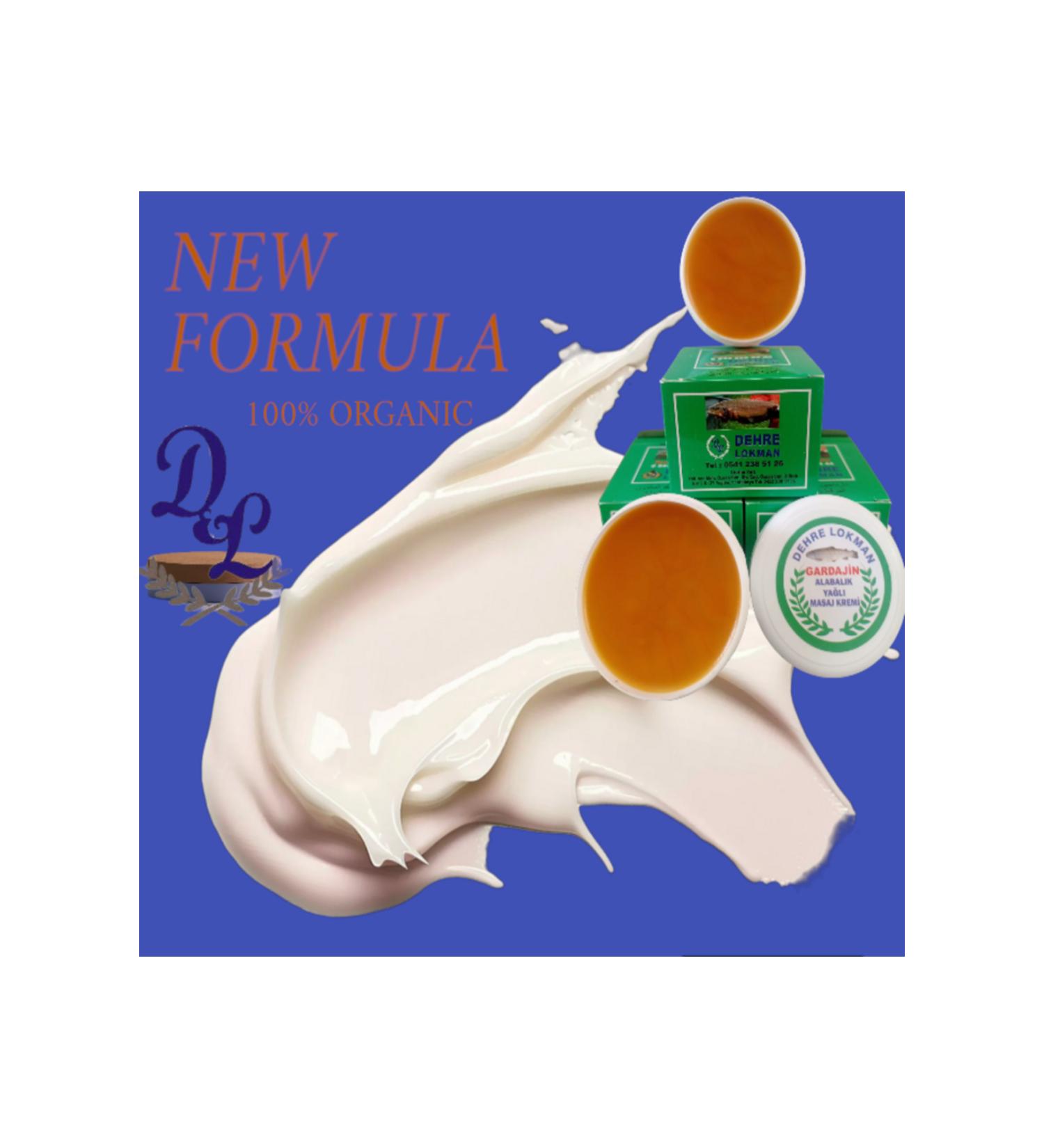 Dehre Lokman Trout Oil Extract Cream Gardajin 35gr. (3 Pieces)