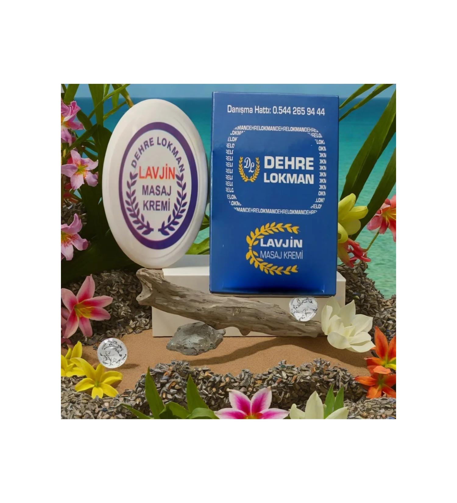 Dehre Lokman trout oil Lavjin massage cream 70gr. (4 pieces) - Buy Online on GoSupps.com